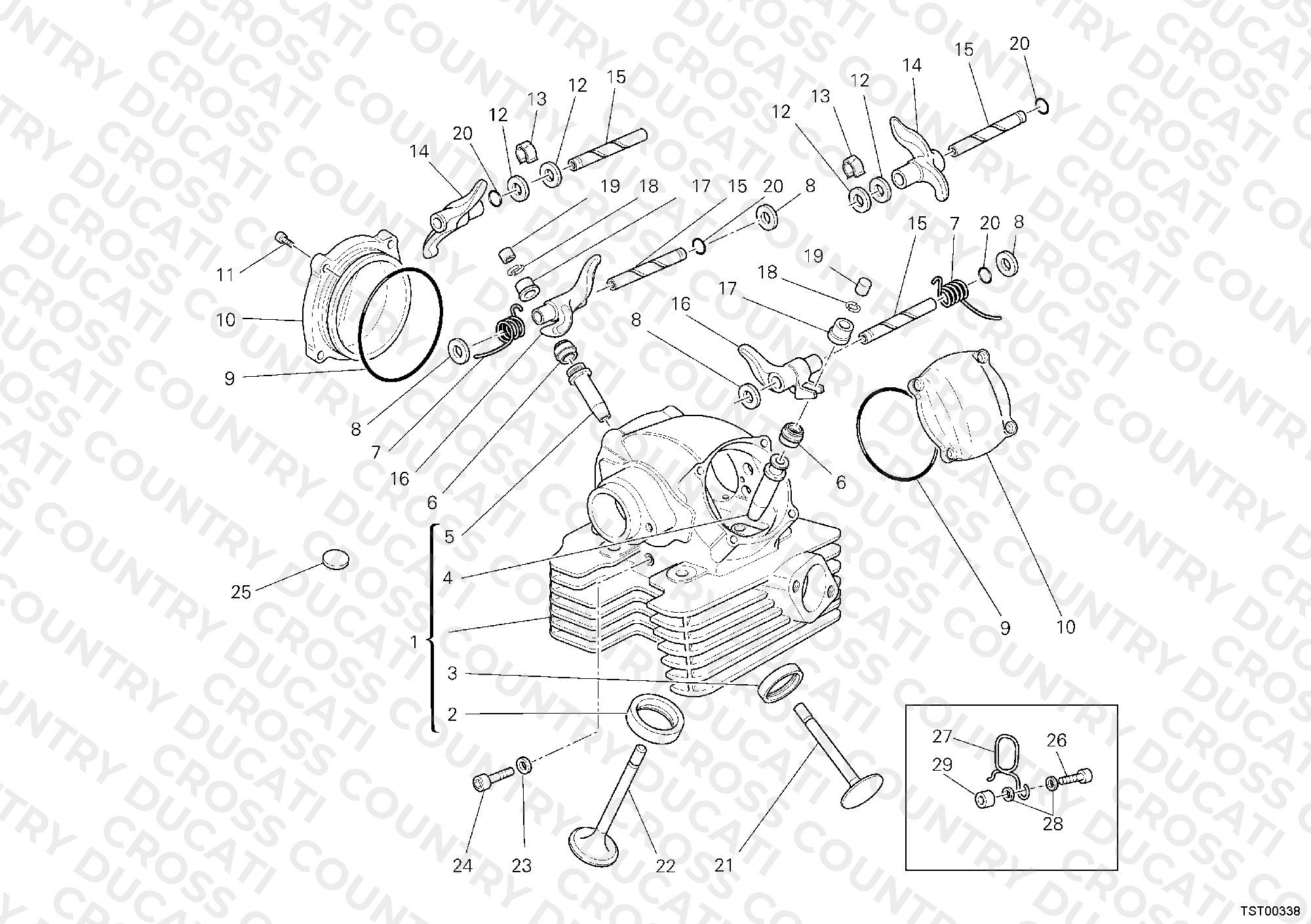 Vertical Cylinder Head