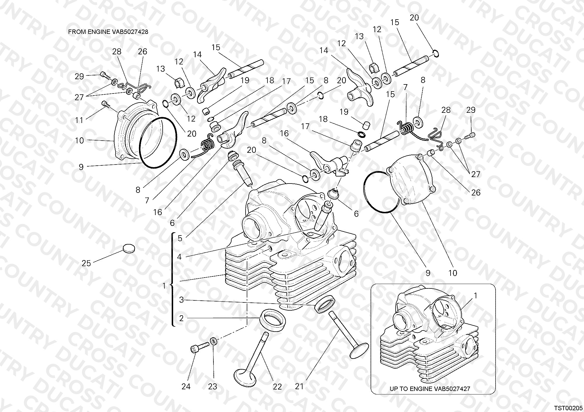 Vertical Cylinder Head