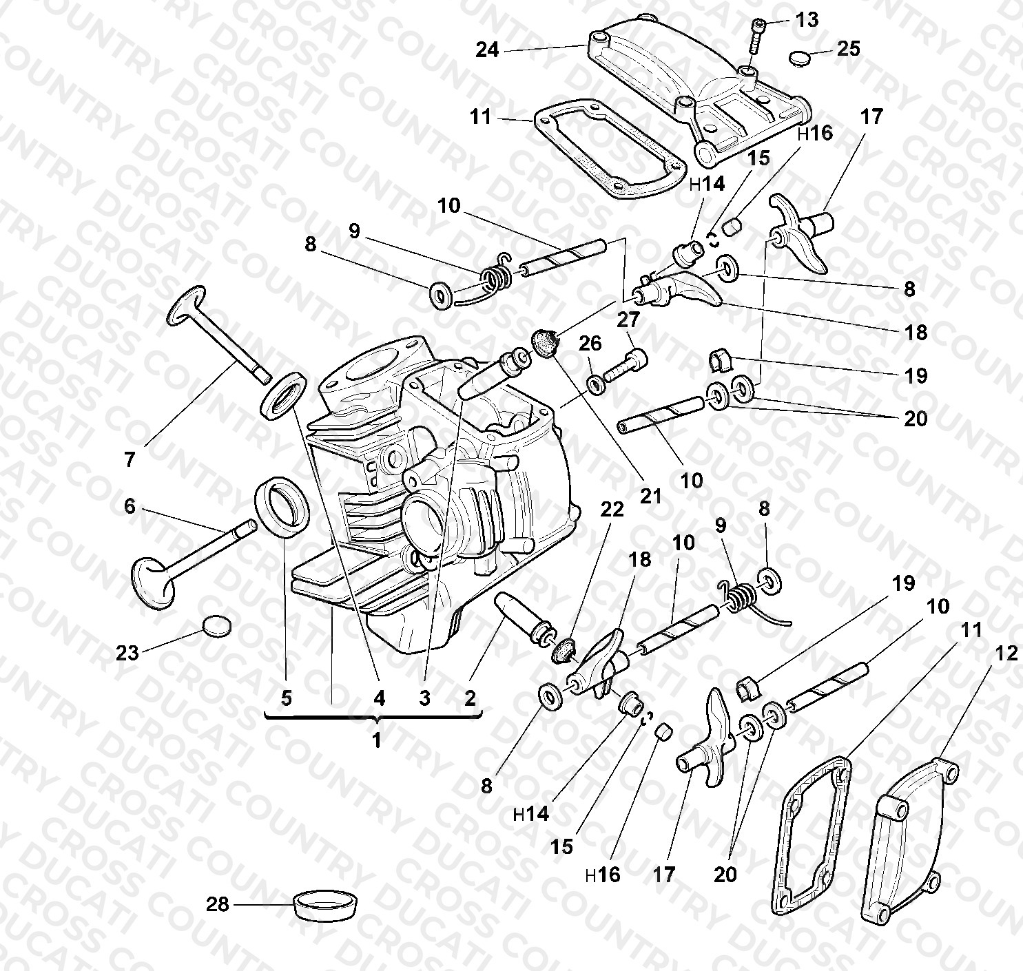 Horizontal Cylinder Head