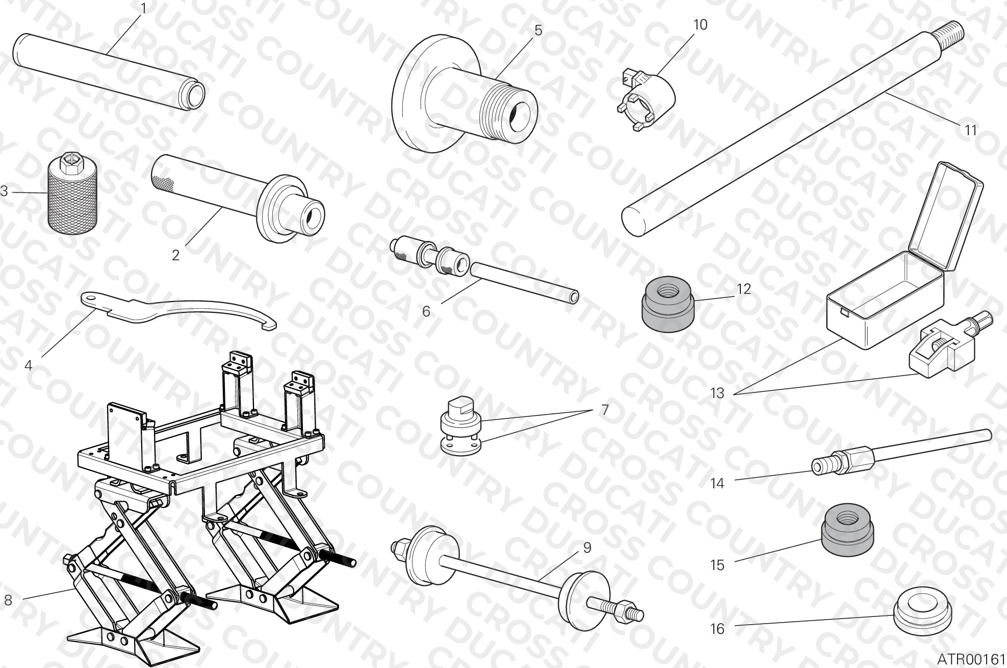 Workshop Service Tools, Frame