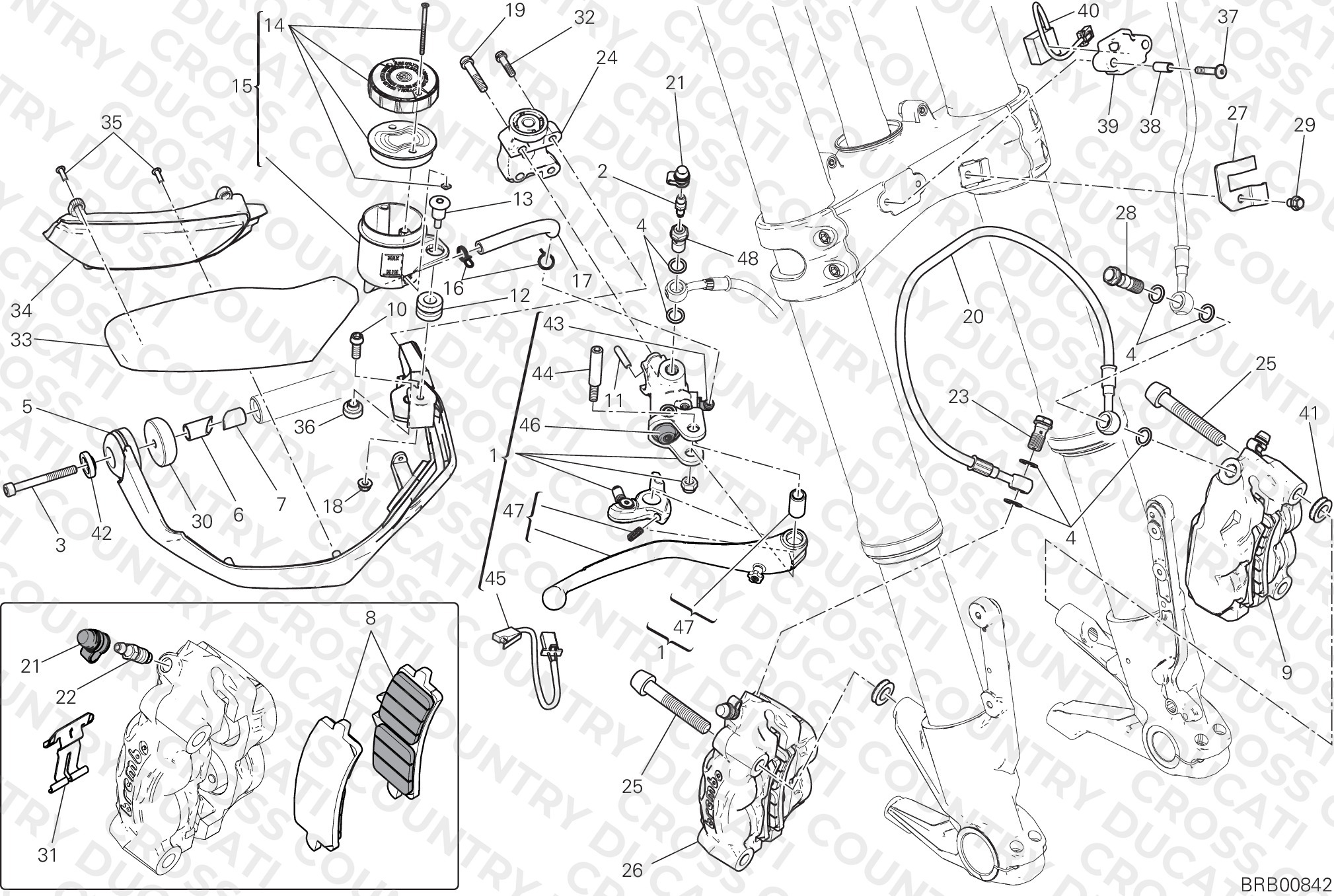 Front Brake System