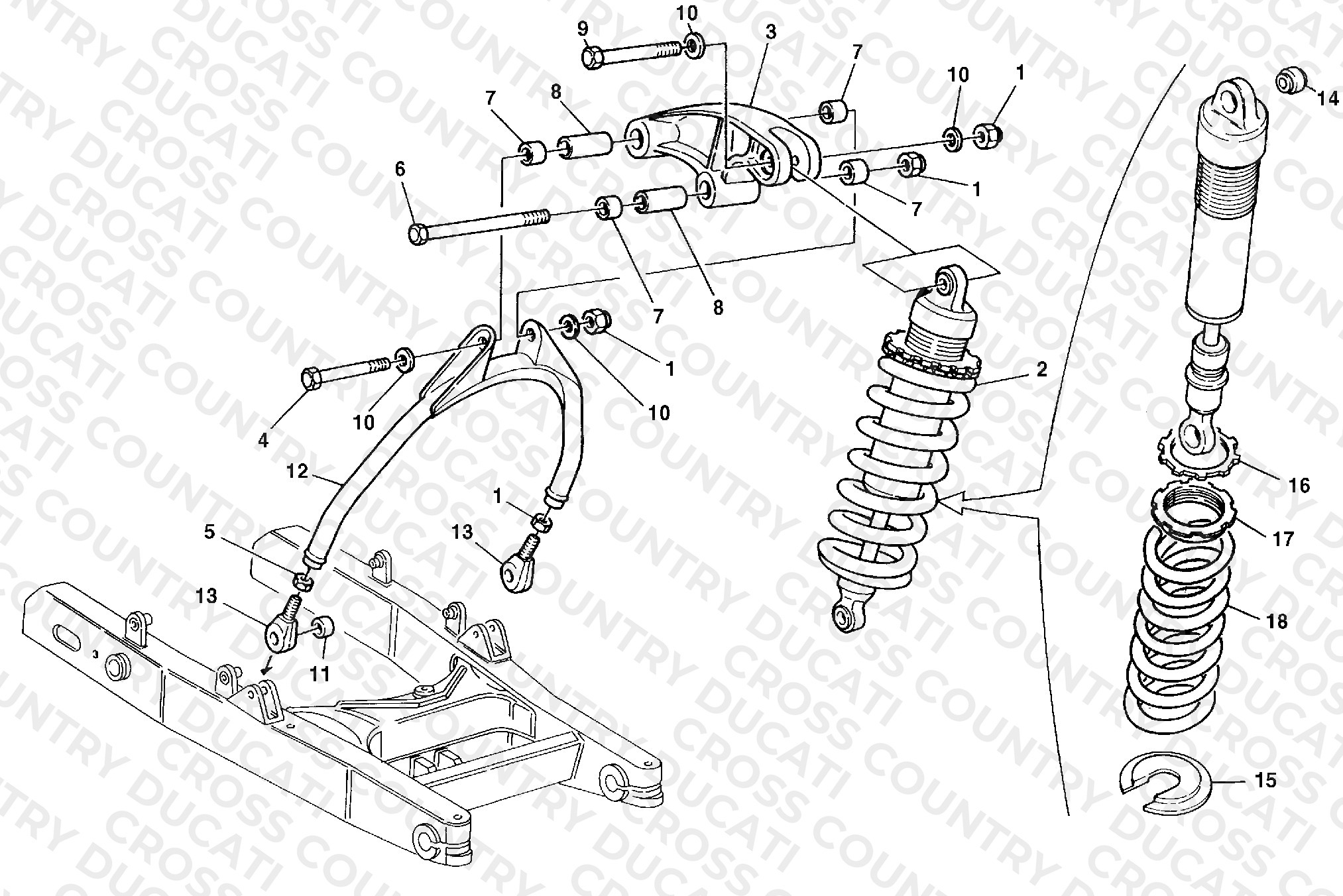 Rear Shock Absorber