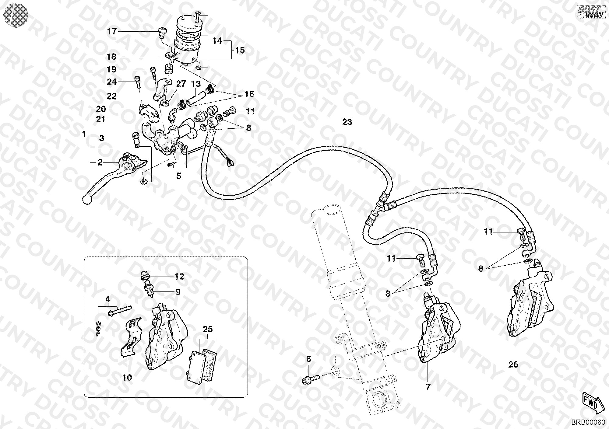 Front Brake System