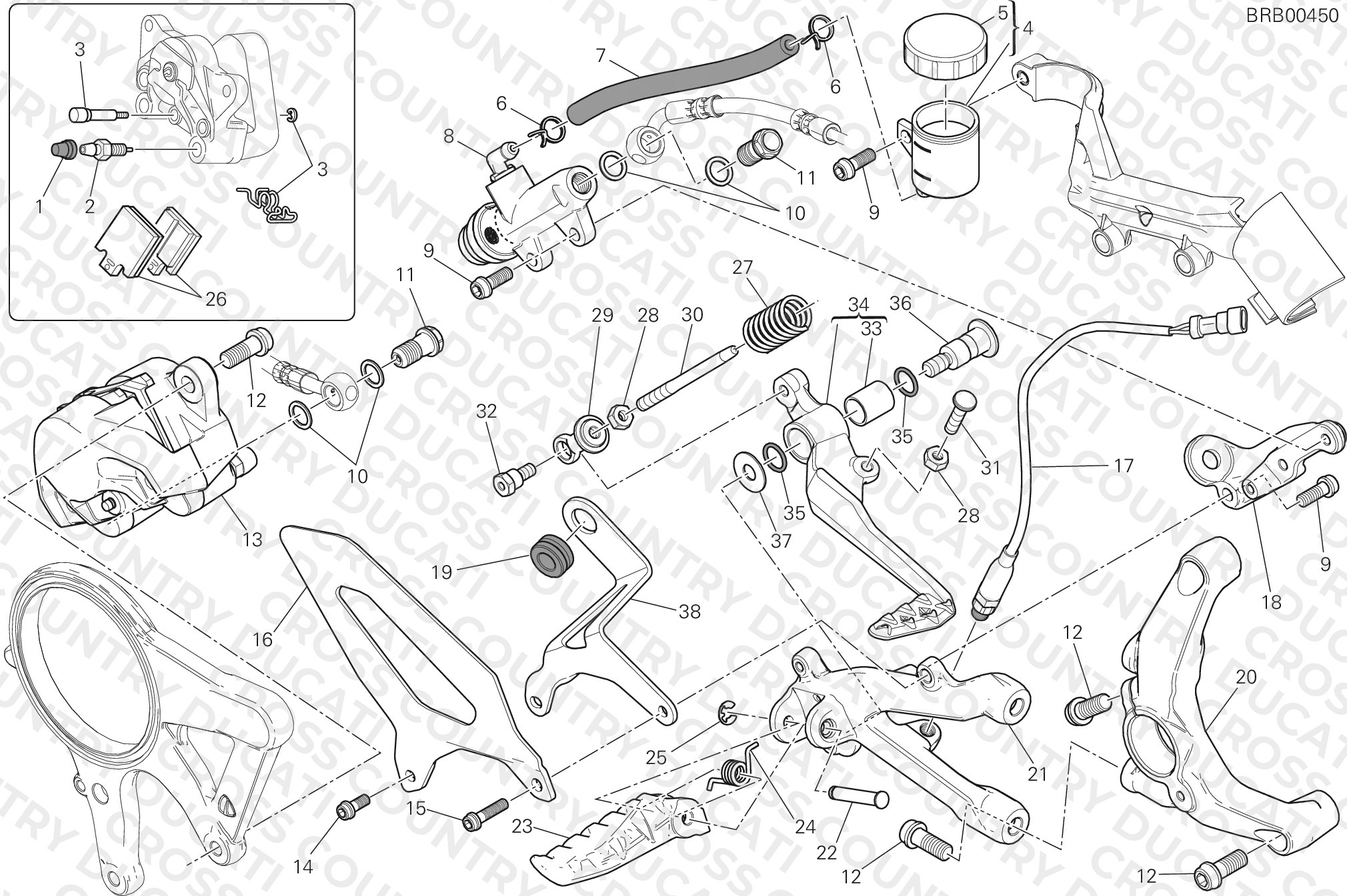 Rear Brake System