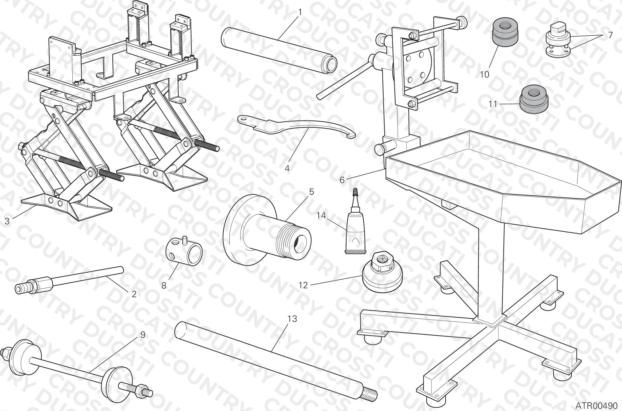 Workshop Service Tools (Frame)