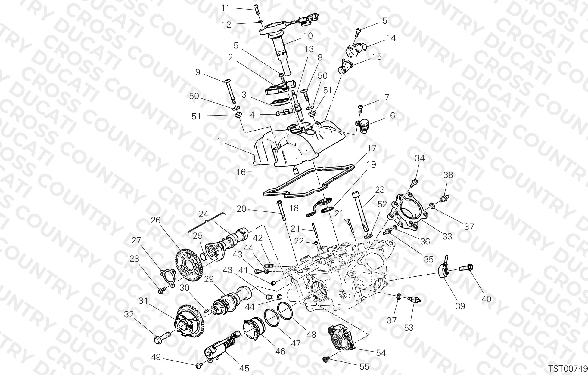 Vertical Cylinder Head - Timing