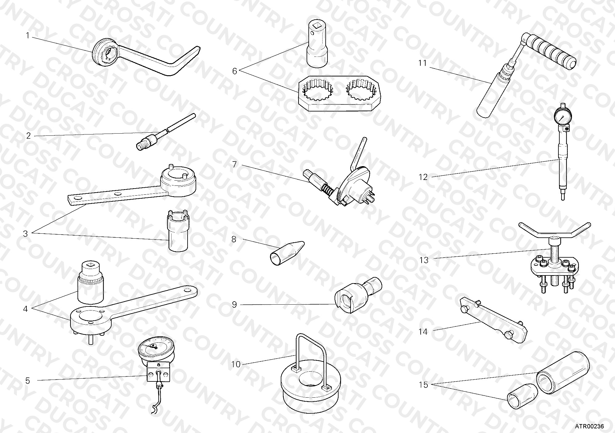 Workshop Service Tools, Engine Ii