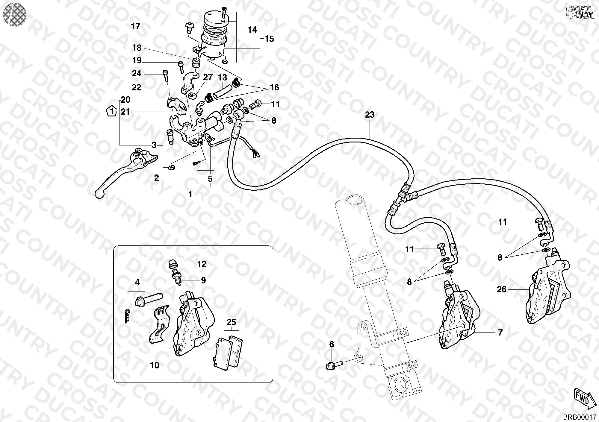 Front Brake System