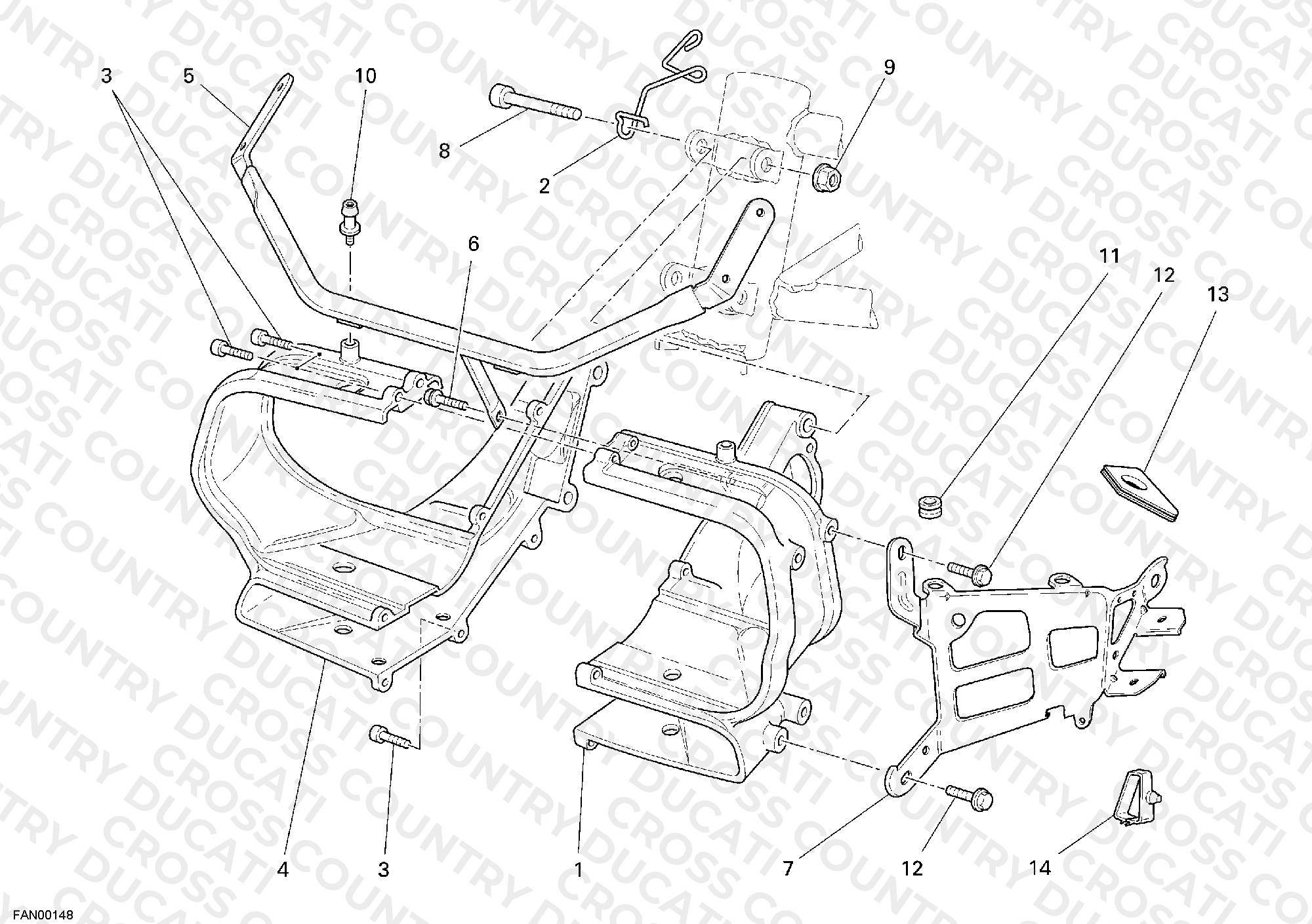 Bracket, Headlight