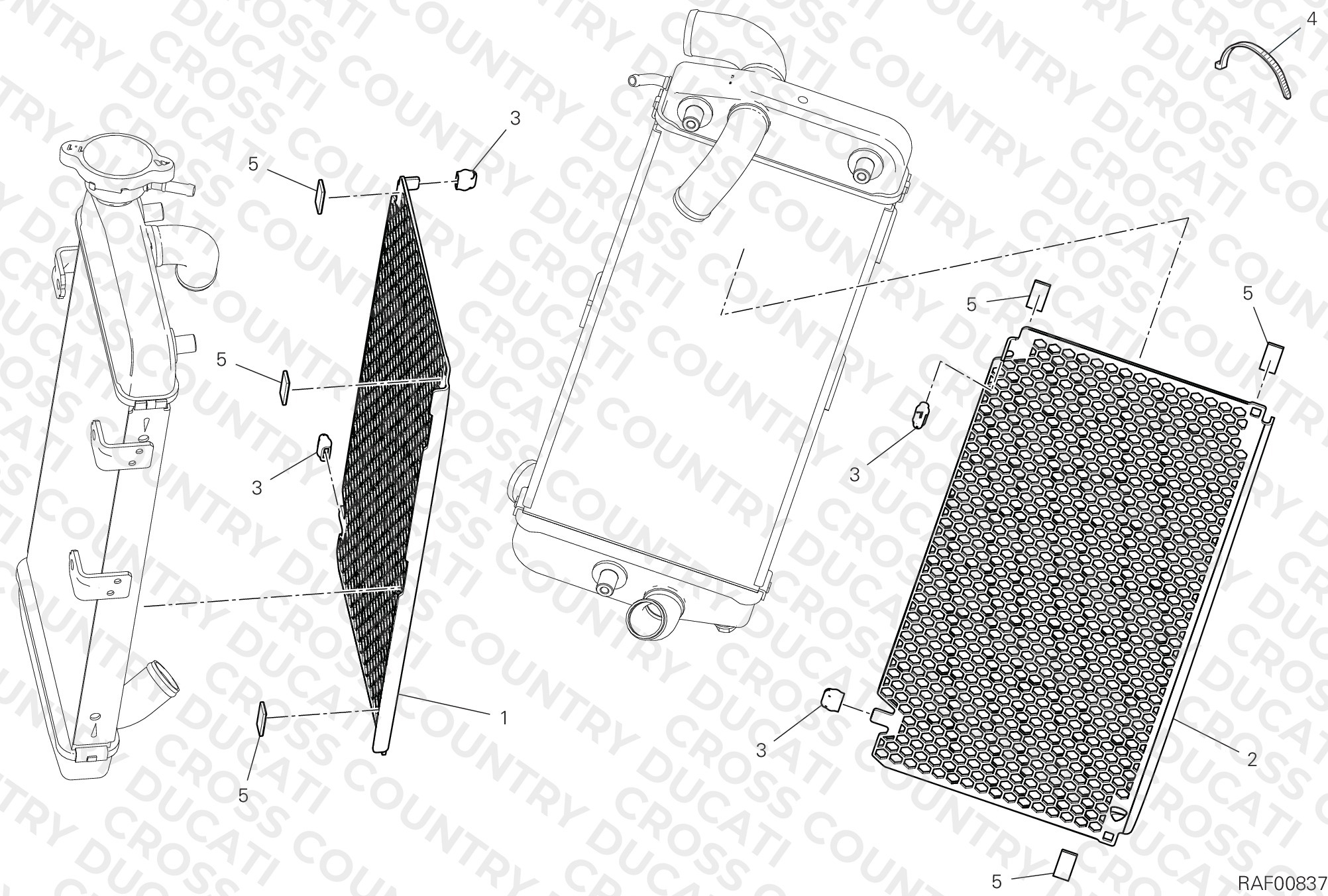 Radiator Protective Grille