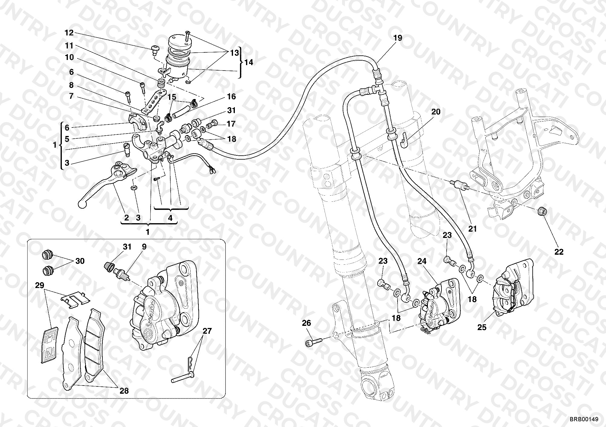Front Brake System
