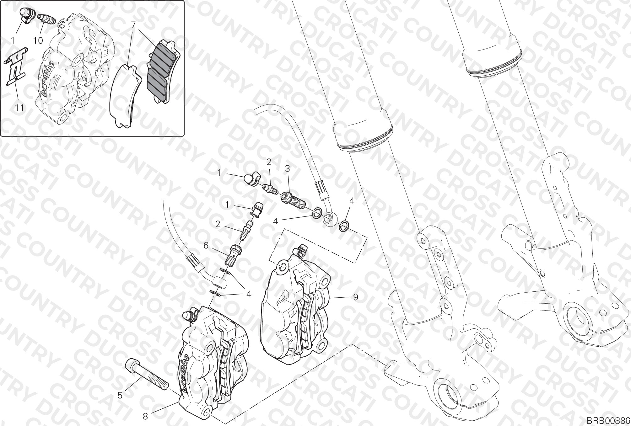 Front Brake System
