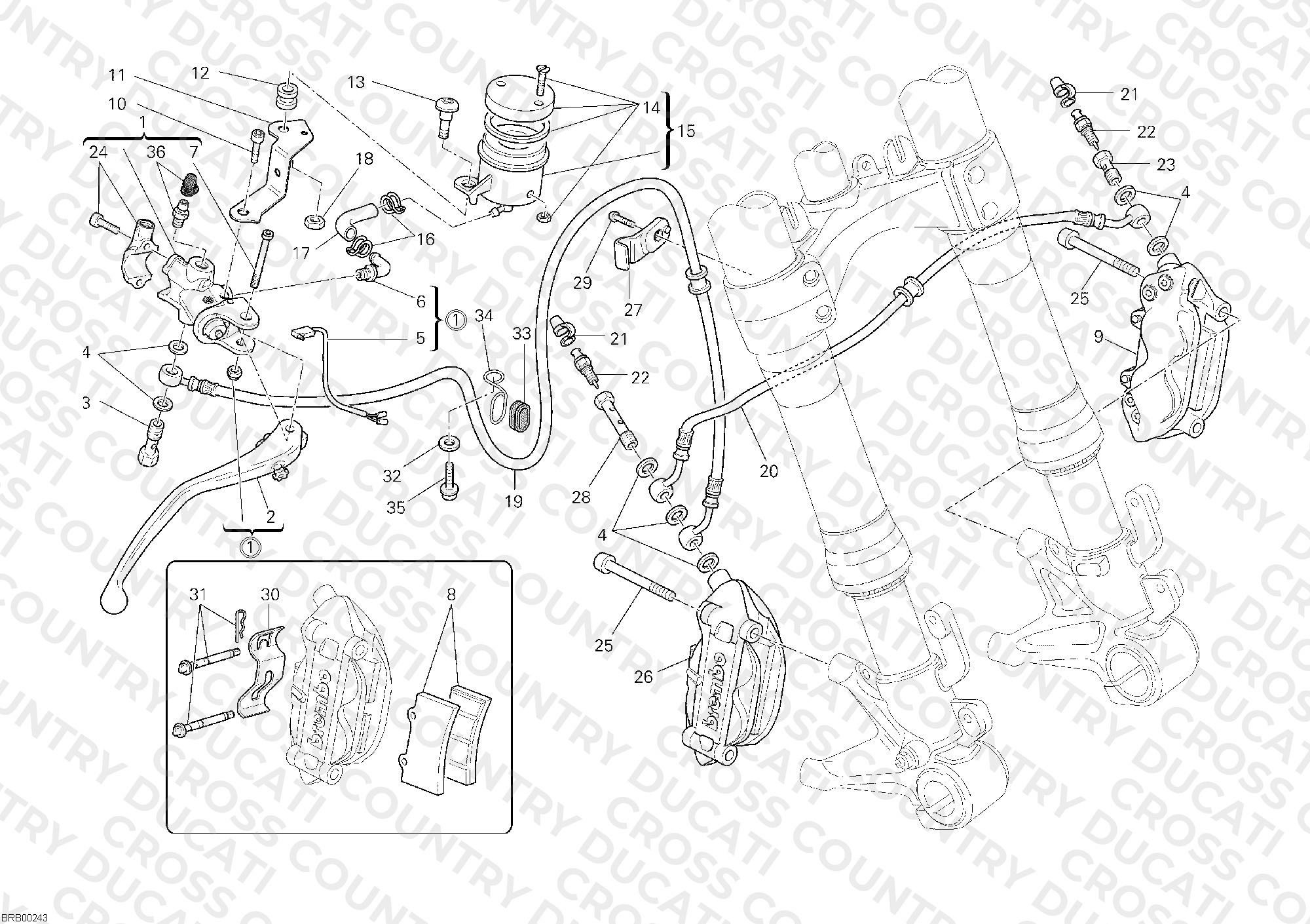 Front Brake System