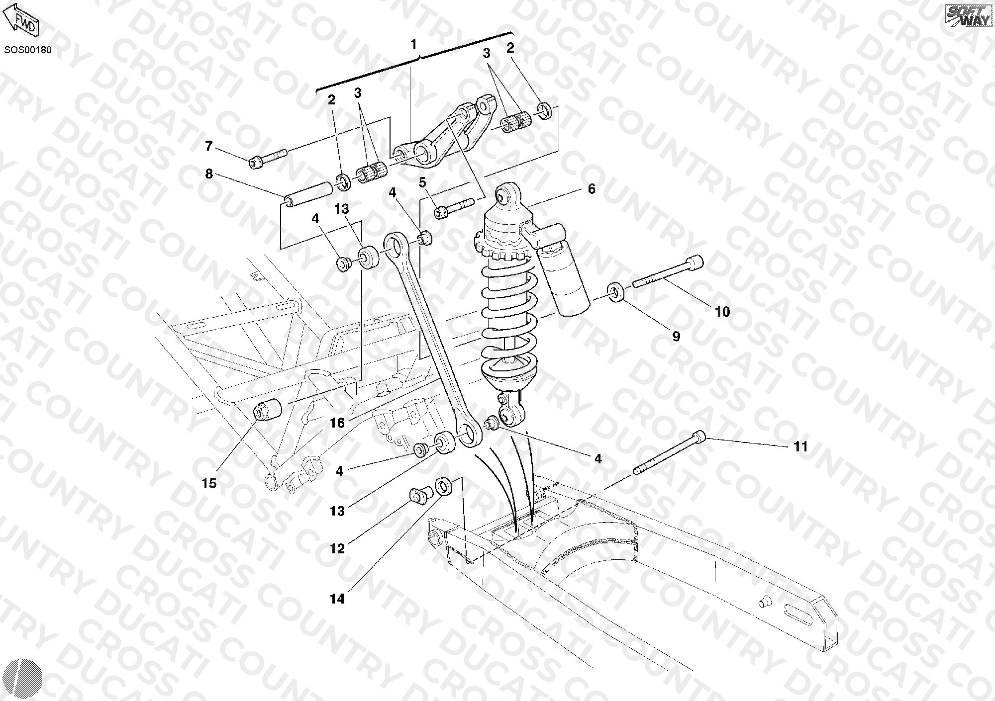 Rear Shock Absorber
