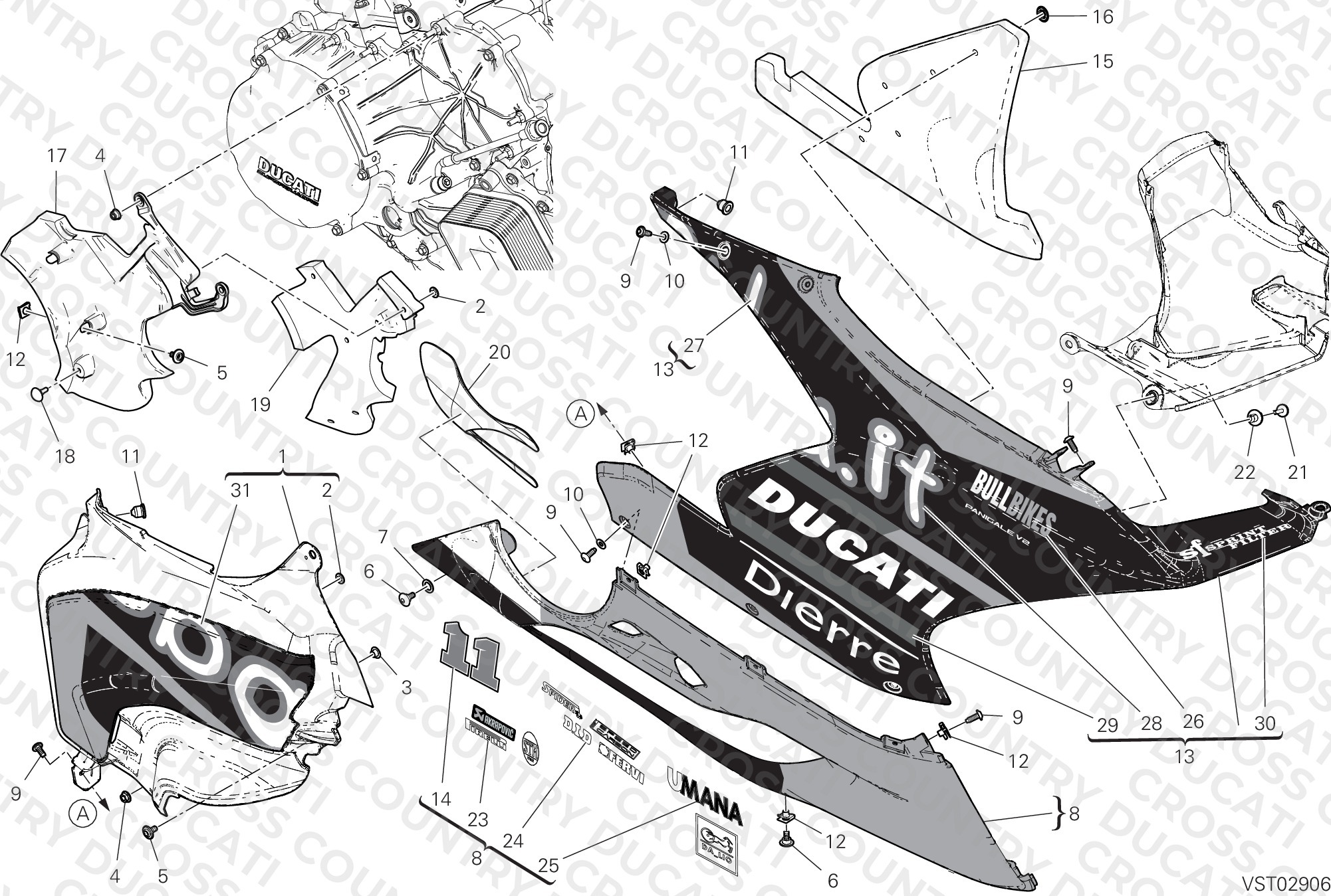 Fairing, Rh