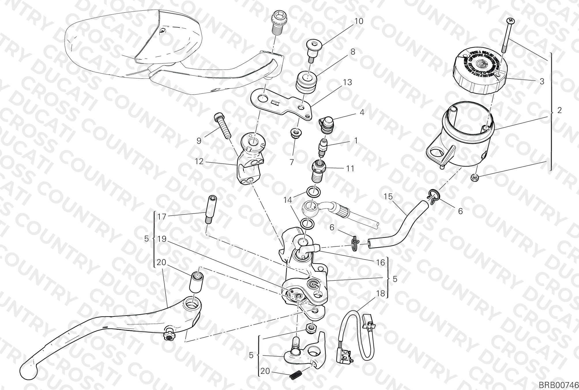 Front Brake Pump