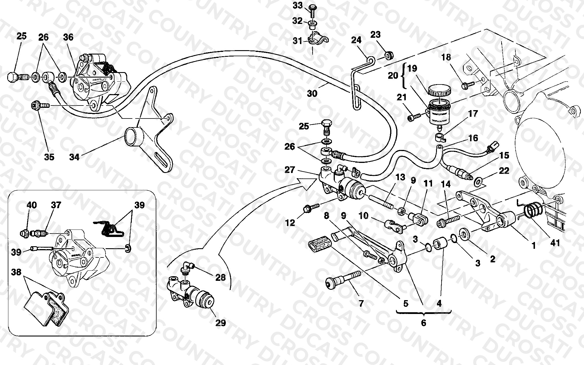 Rear Brake System