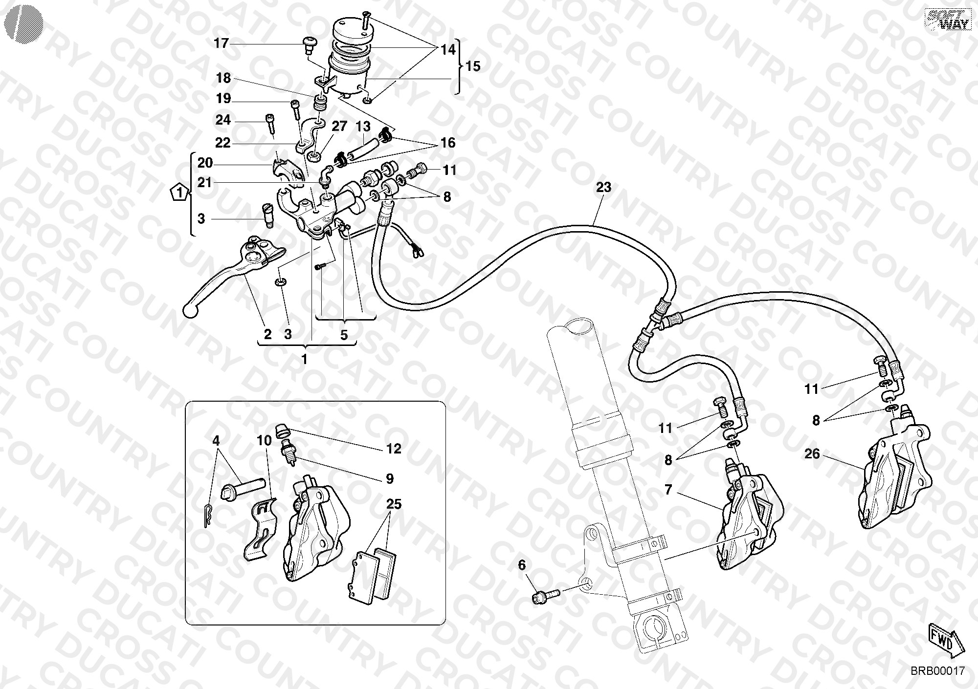 Front Brake System