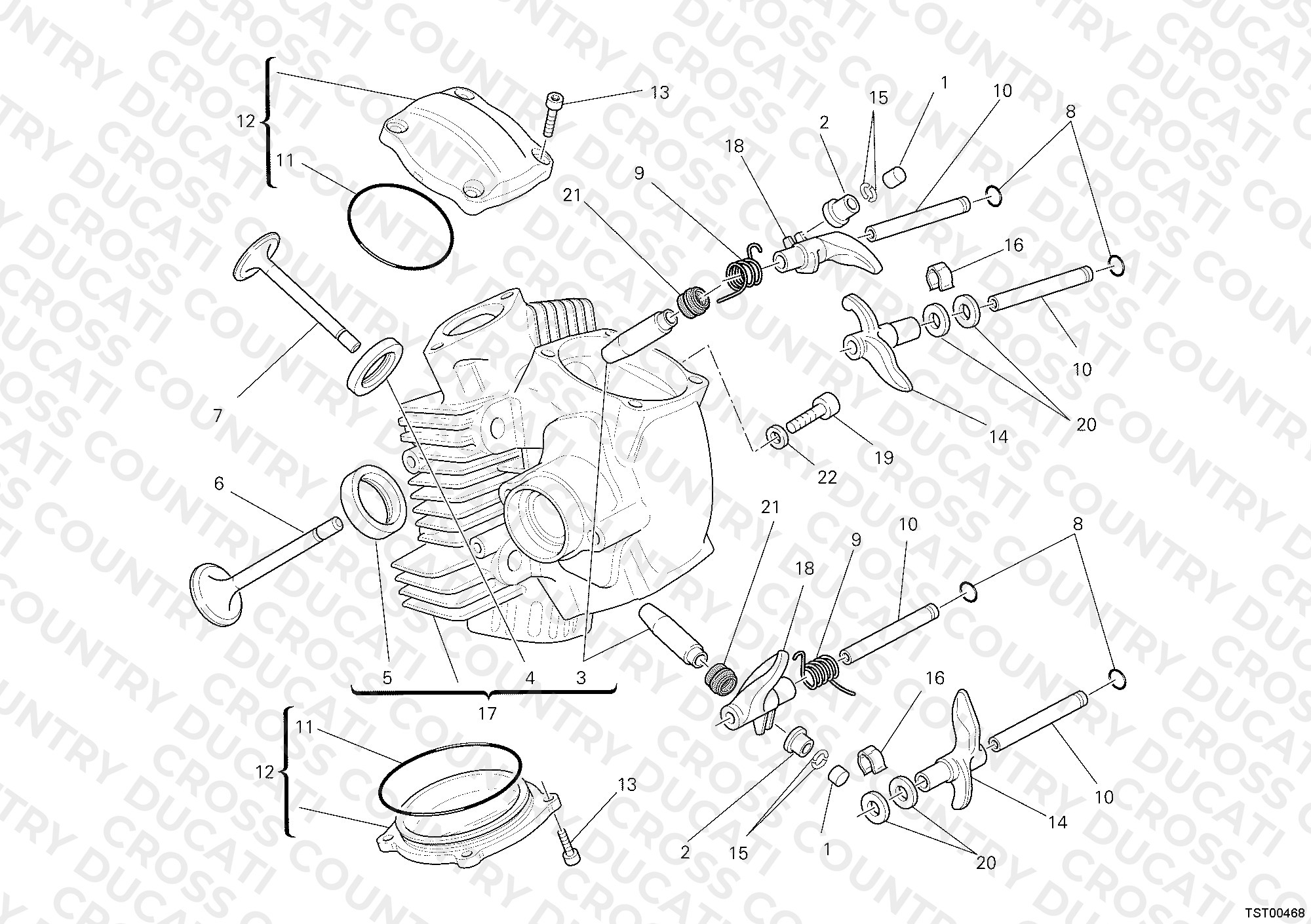 Horizontal Cylinder Head