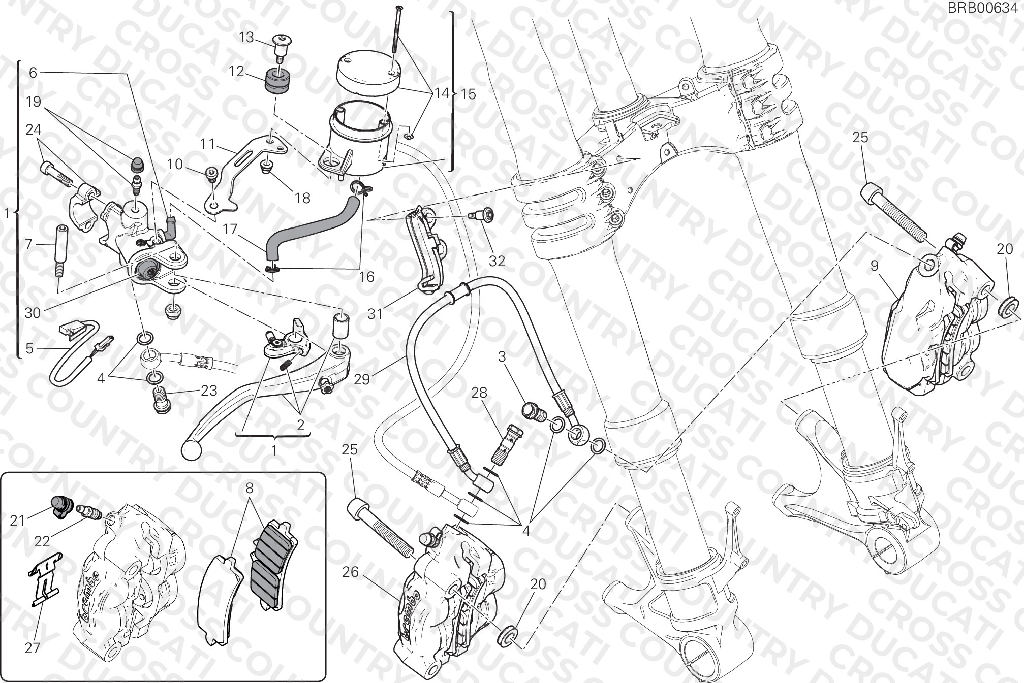Front Brake System