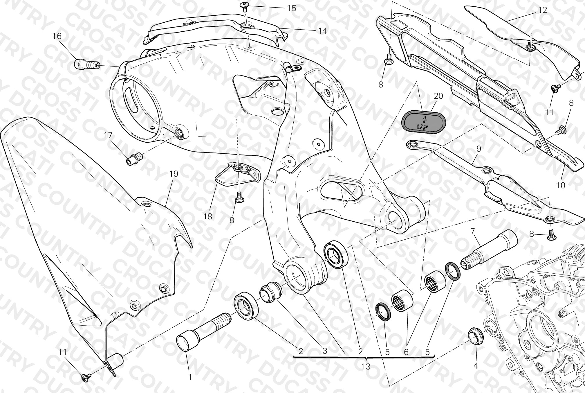 Rear Swinging Arm