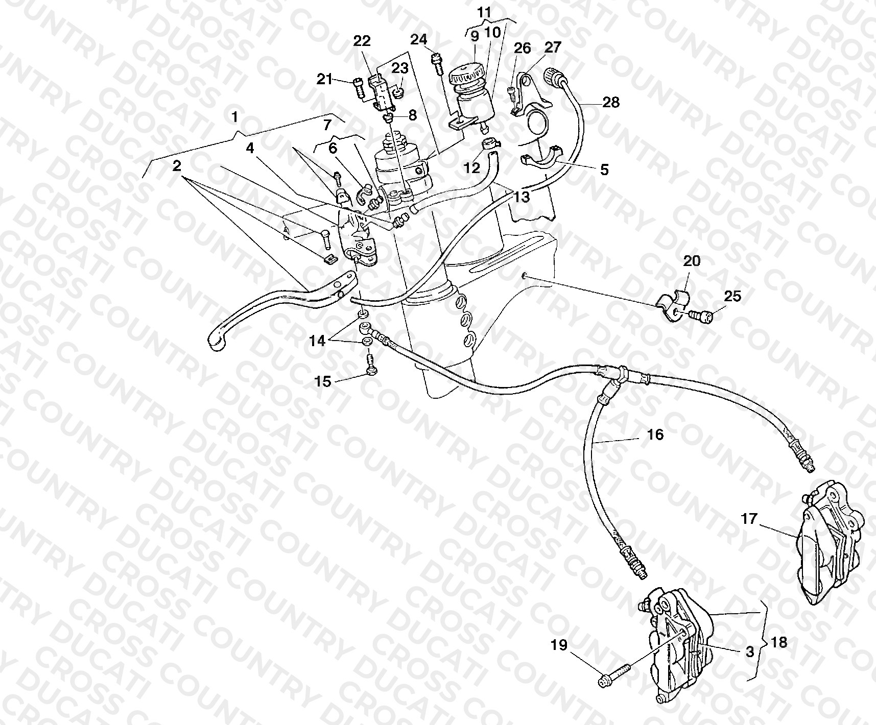 Front Brake System