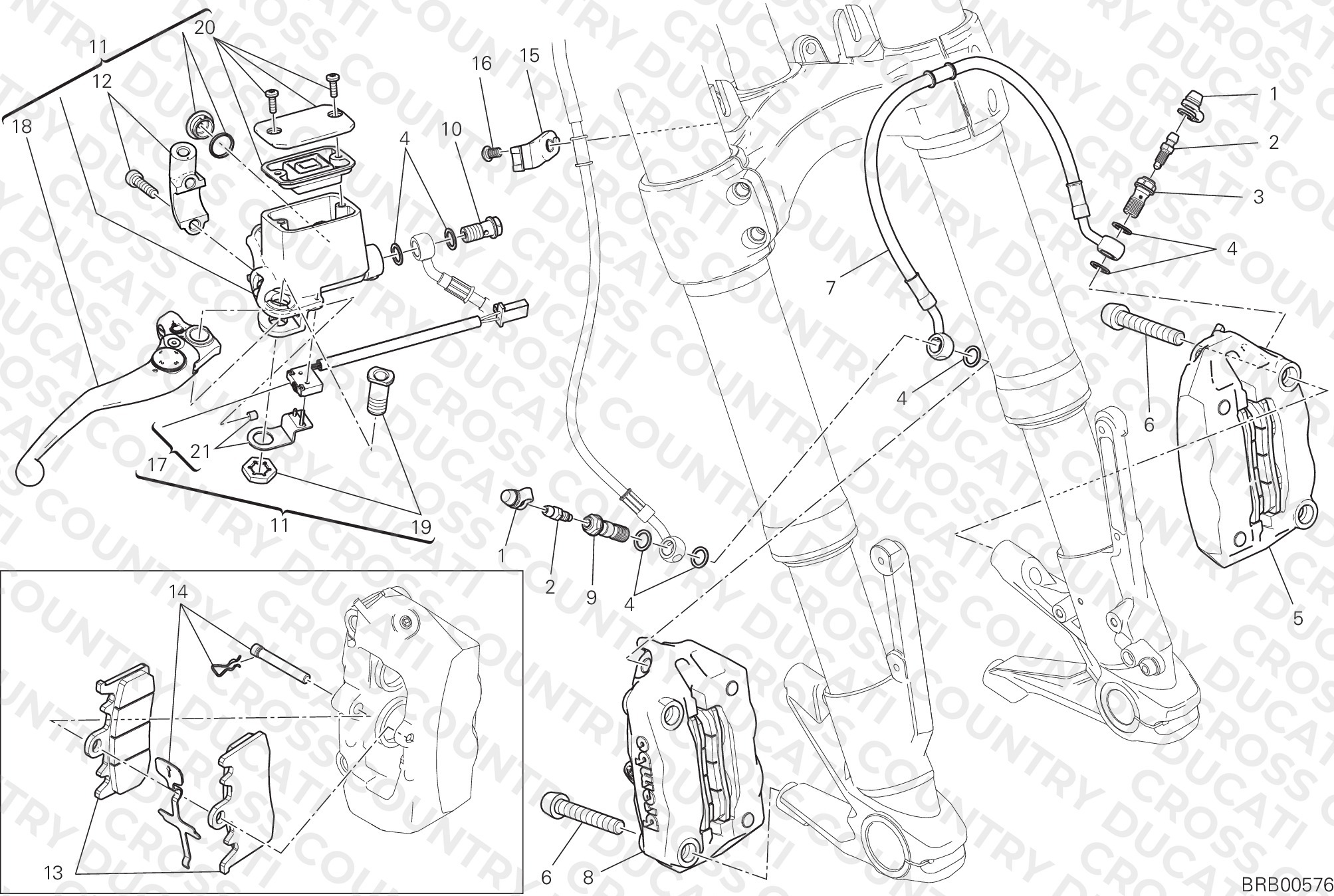 Front Brake System