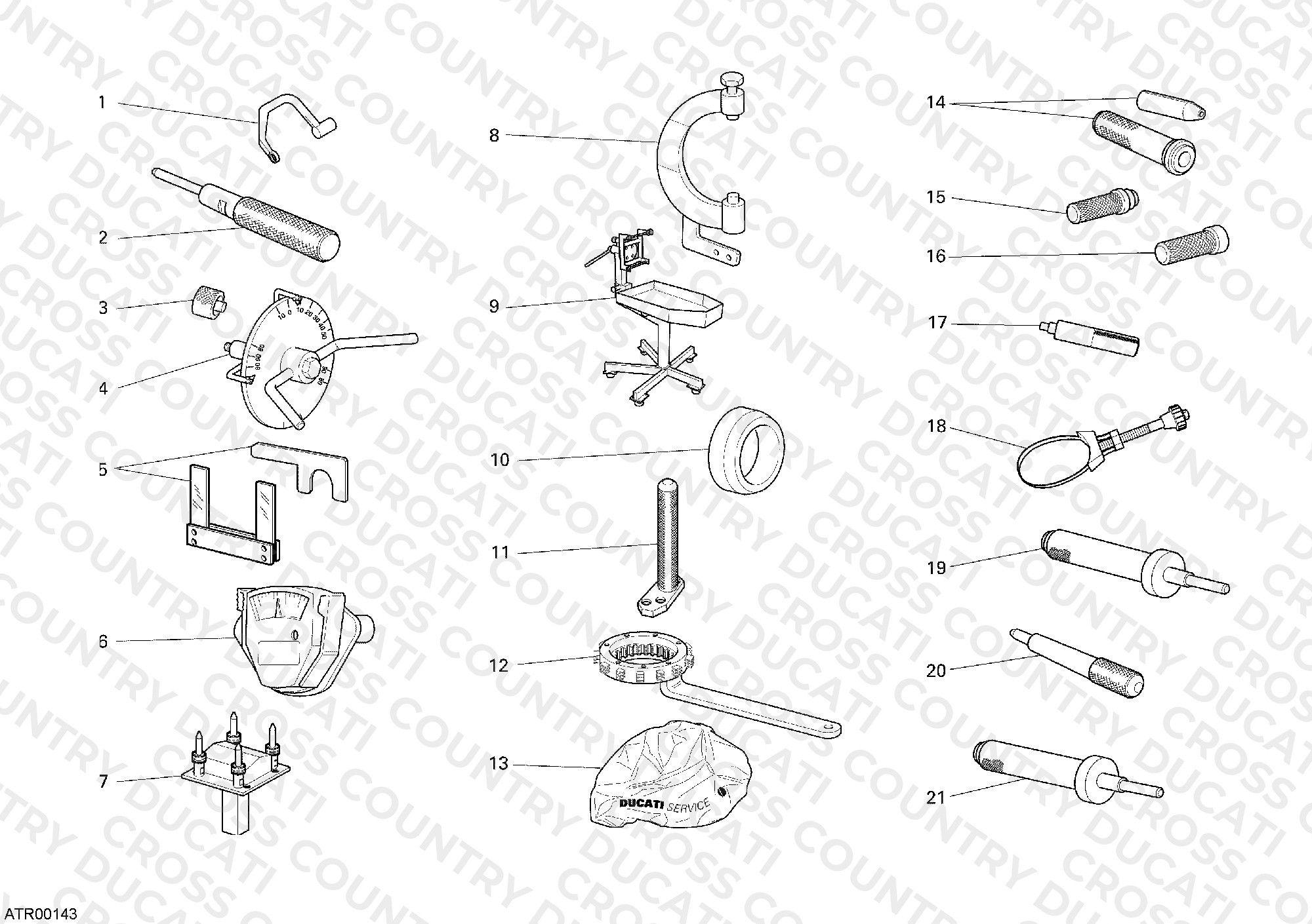 Workshop Service Tools, Engine I