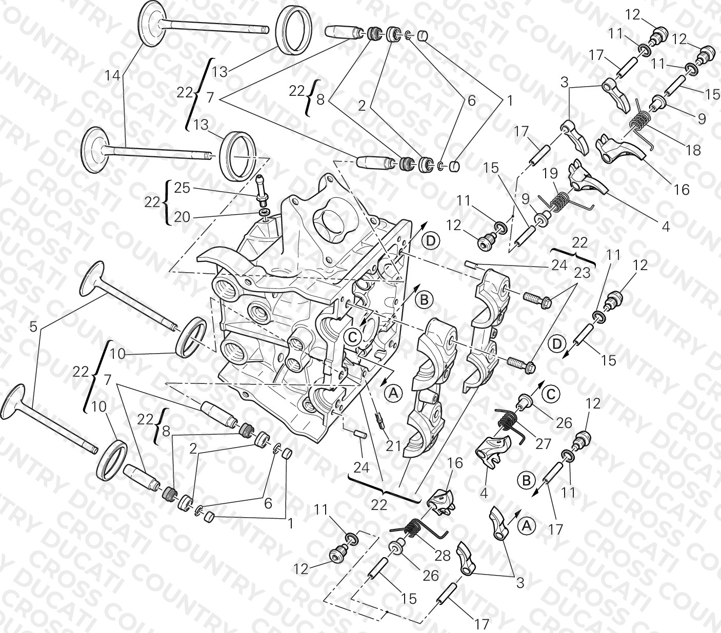 Horizontal Cylinder Head