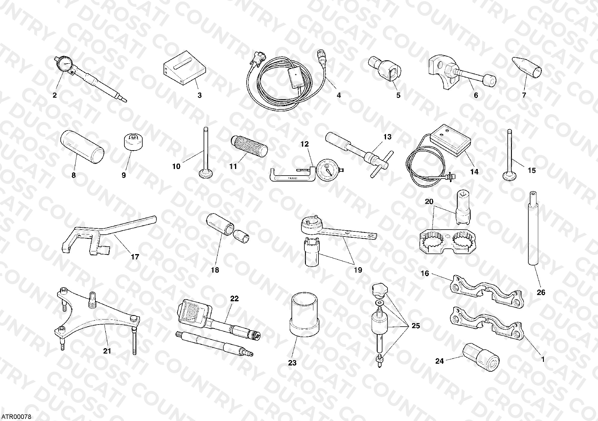 Workshop Service Tools, Engine Ii