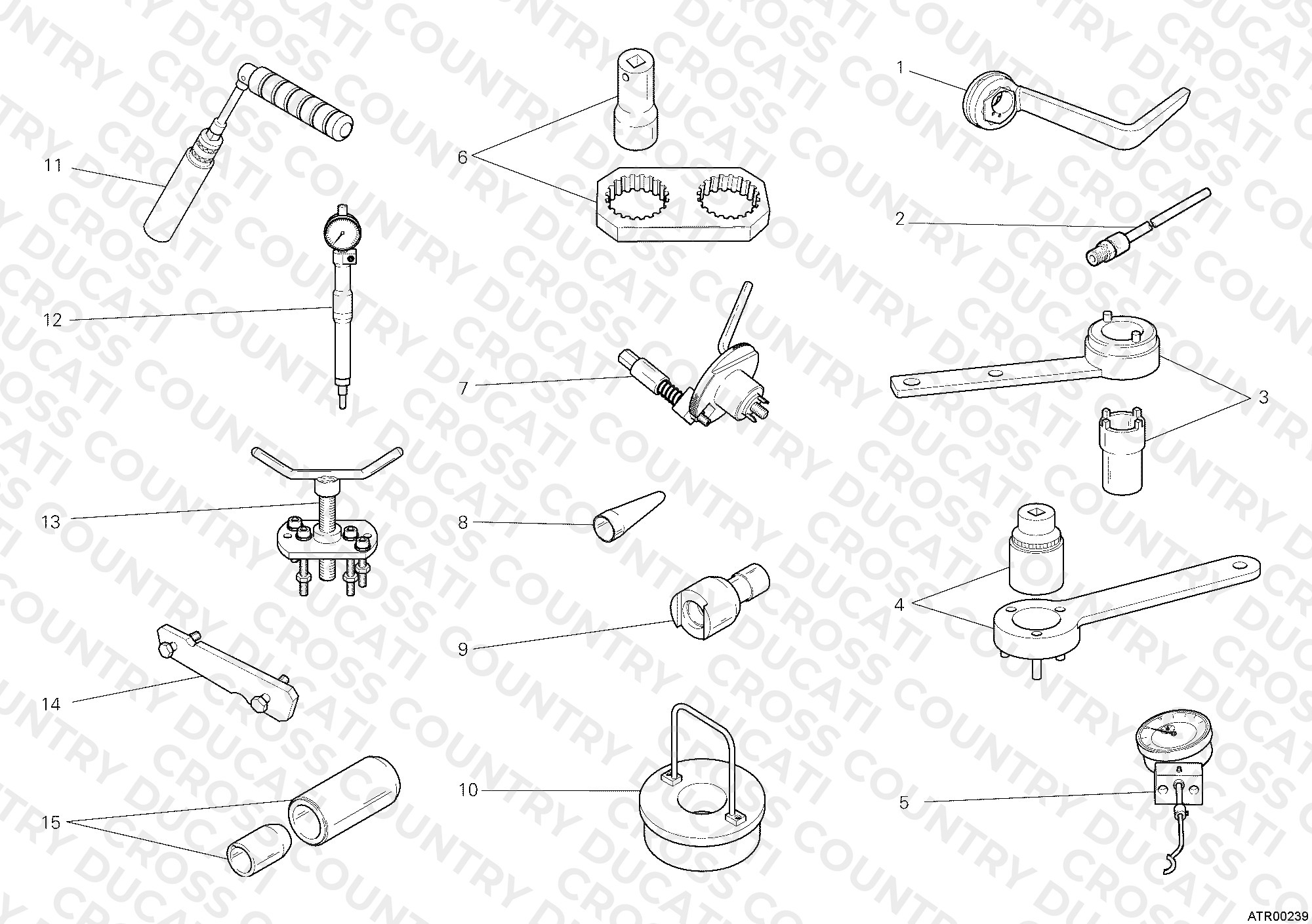 Workshop Service Tools, Engine Ii