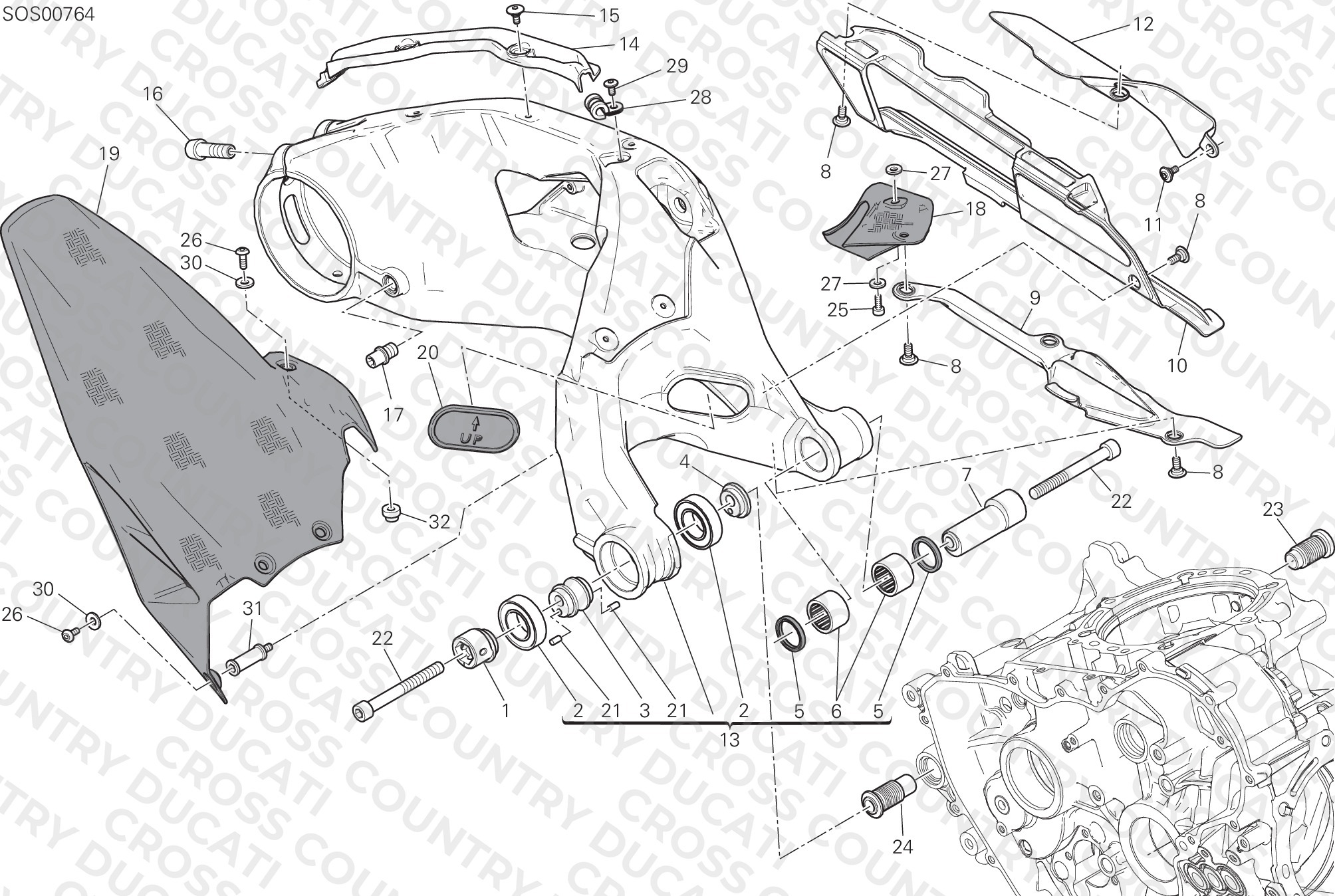 Rear Swinging Arm