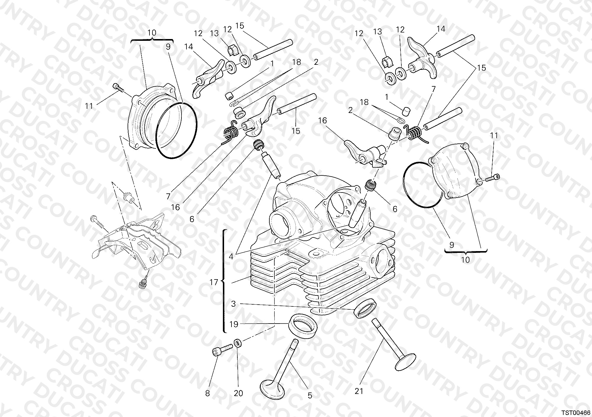 Vertical Cylinder Head