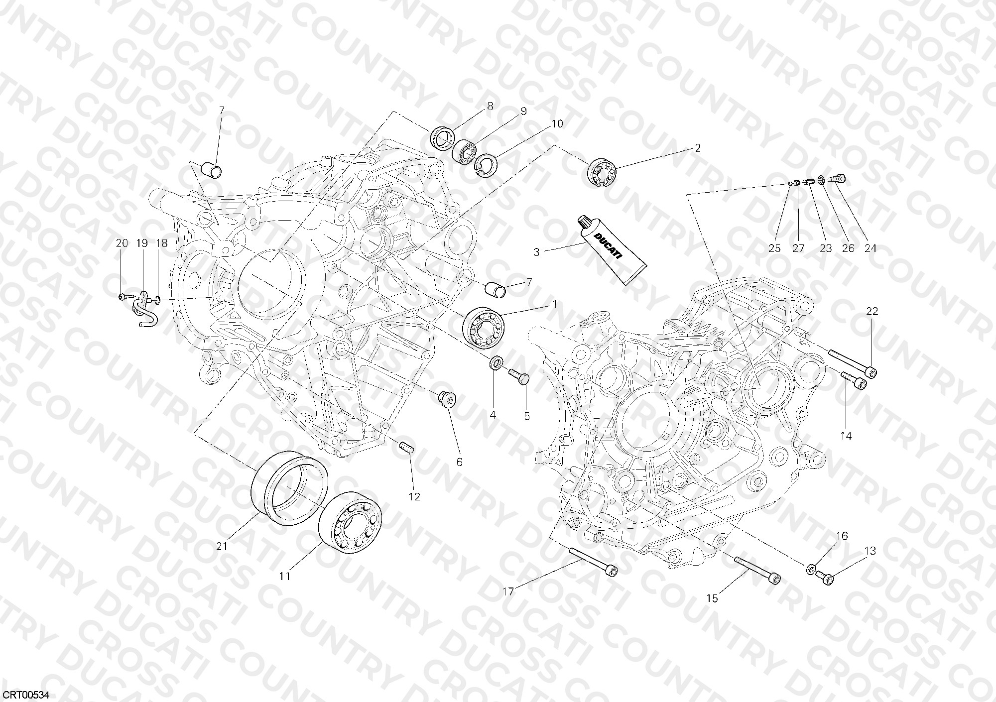 Crankcase Bearings