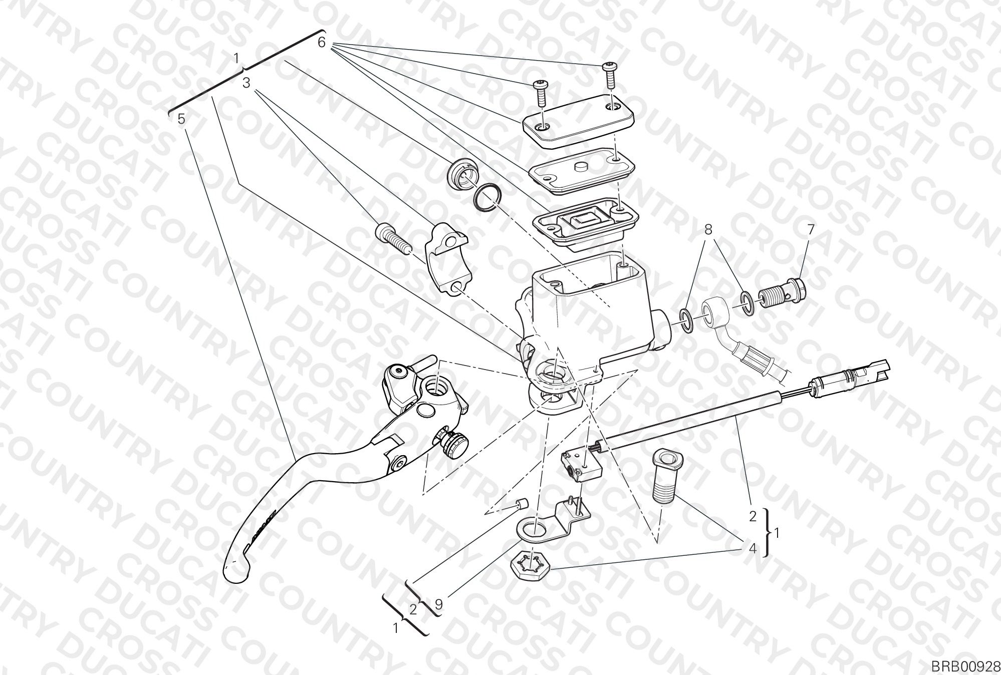 Front Brake Pump