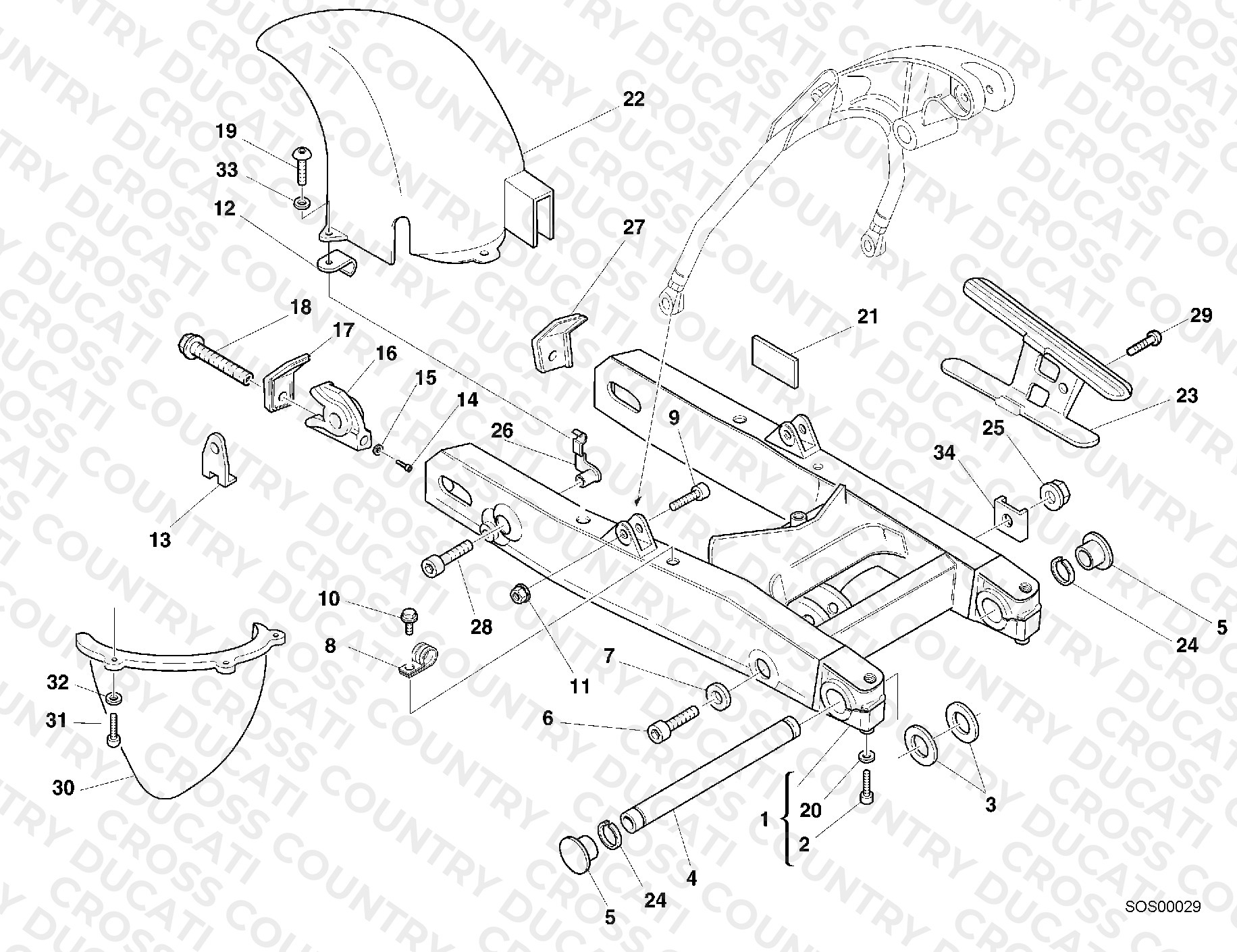 Swing Arm M900SPECIAL