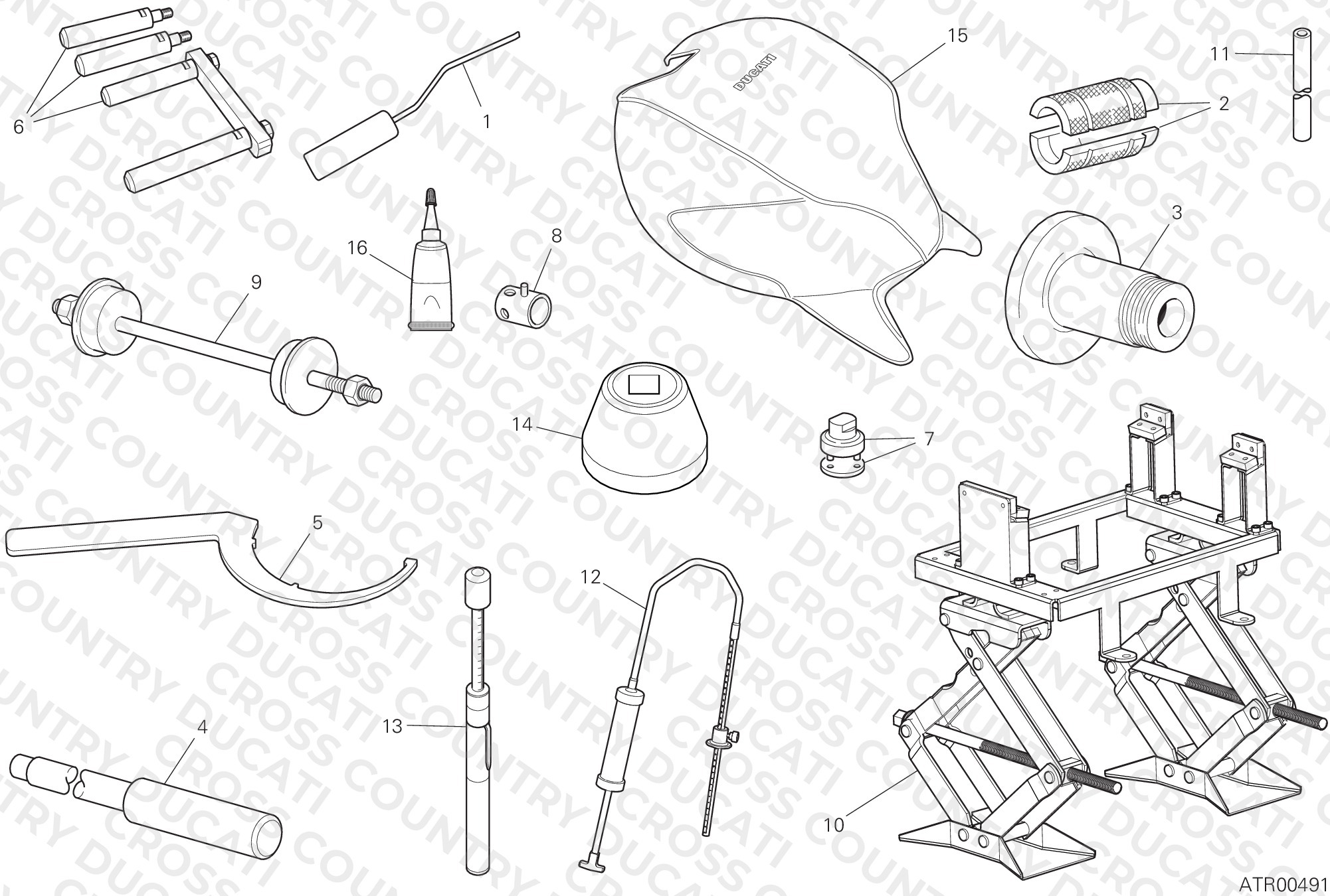 Workshop Service Tools, Frame