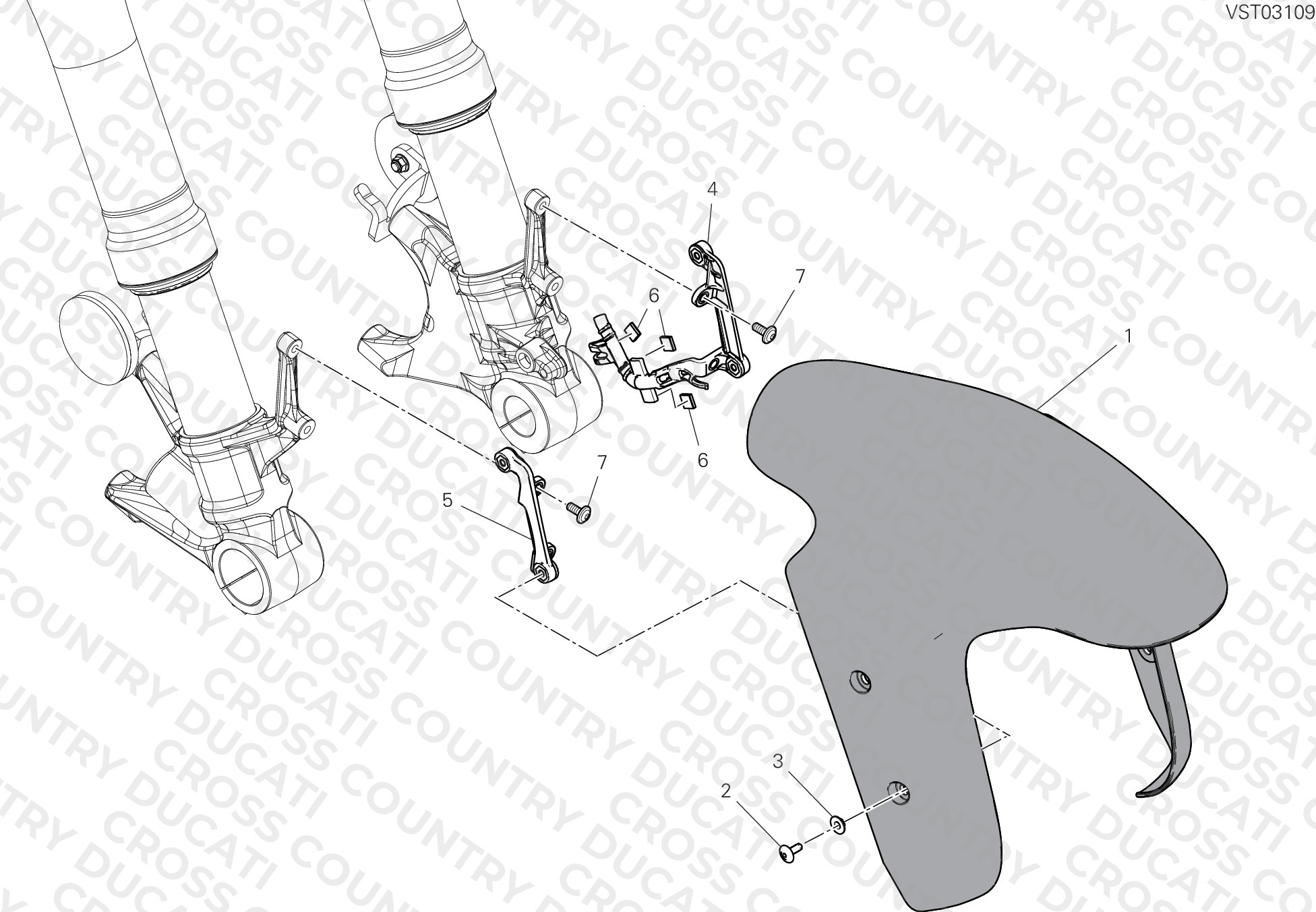 Front Mudguard