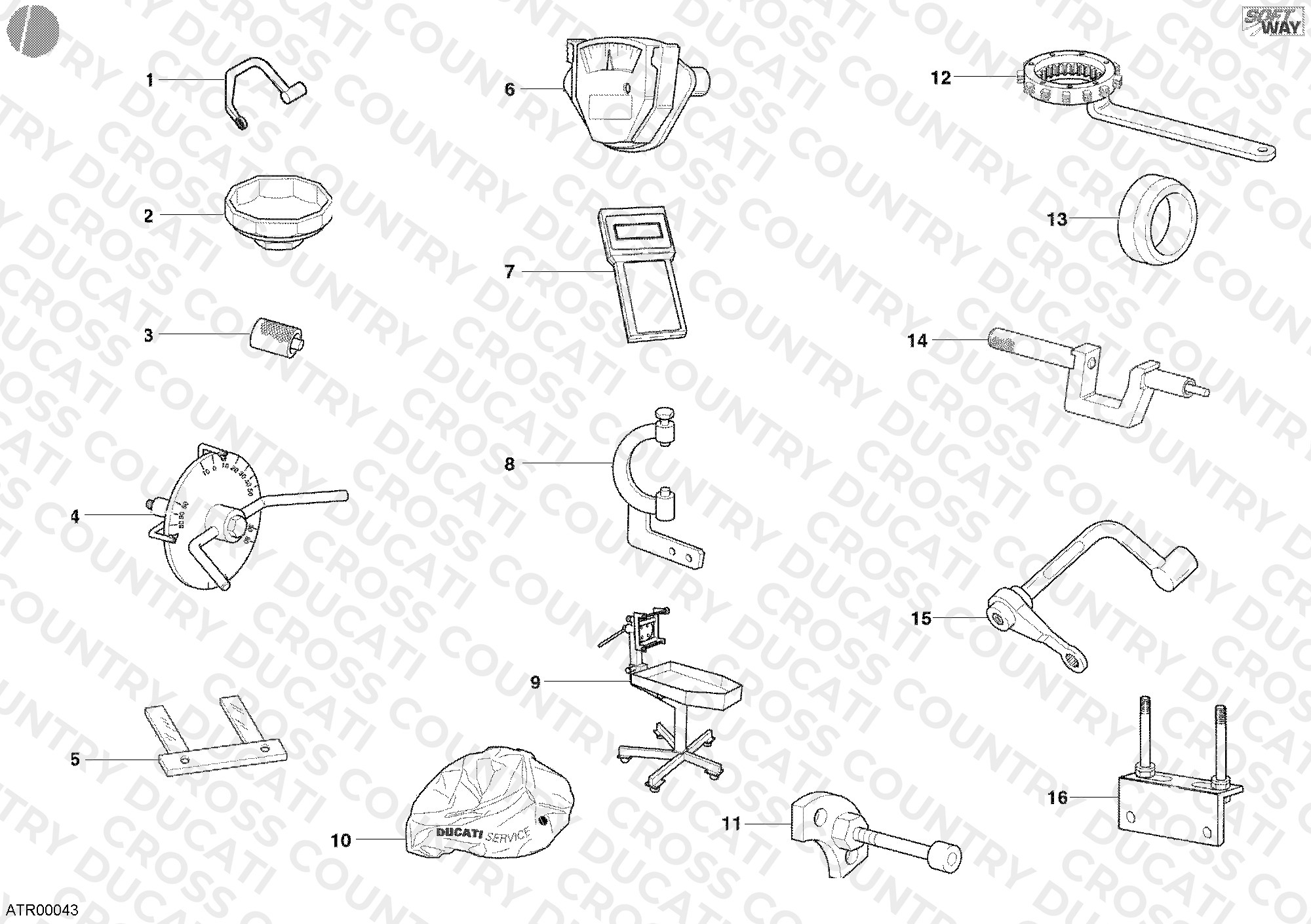 Workshop Service Tools, Engine