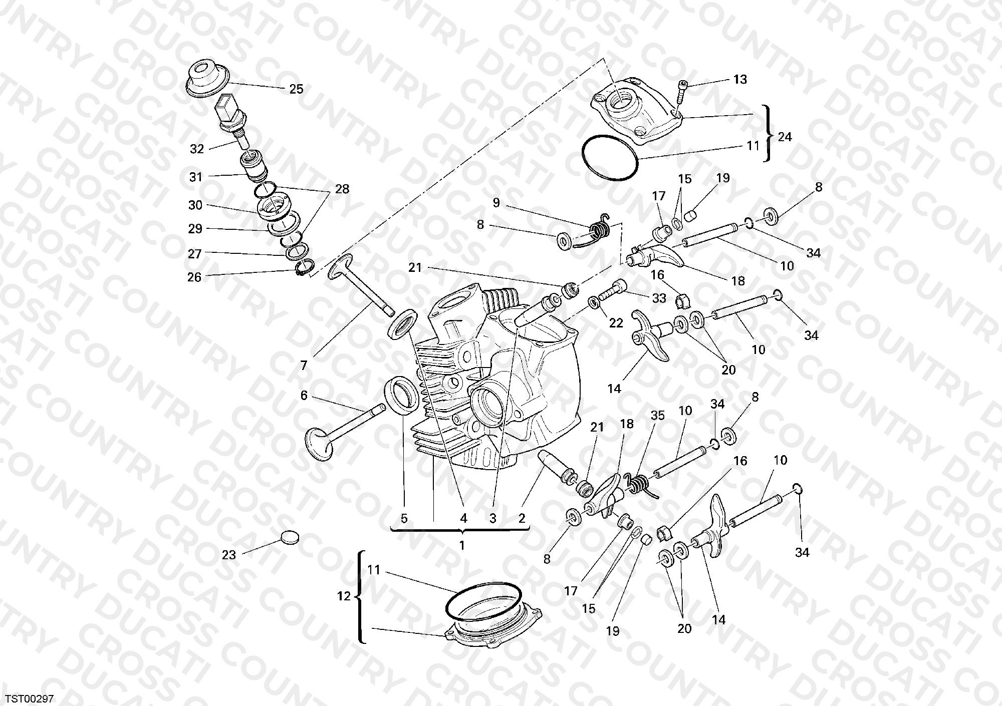 Horizontal Cylinder Head