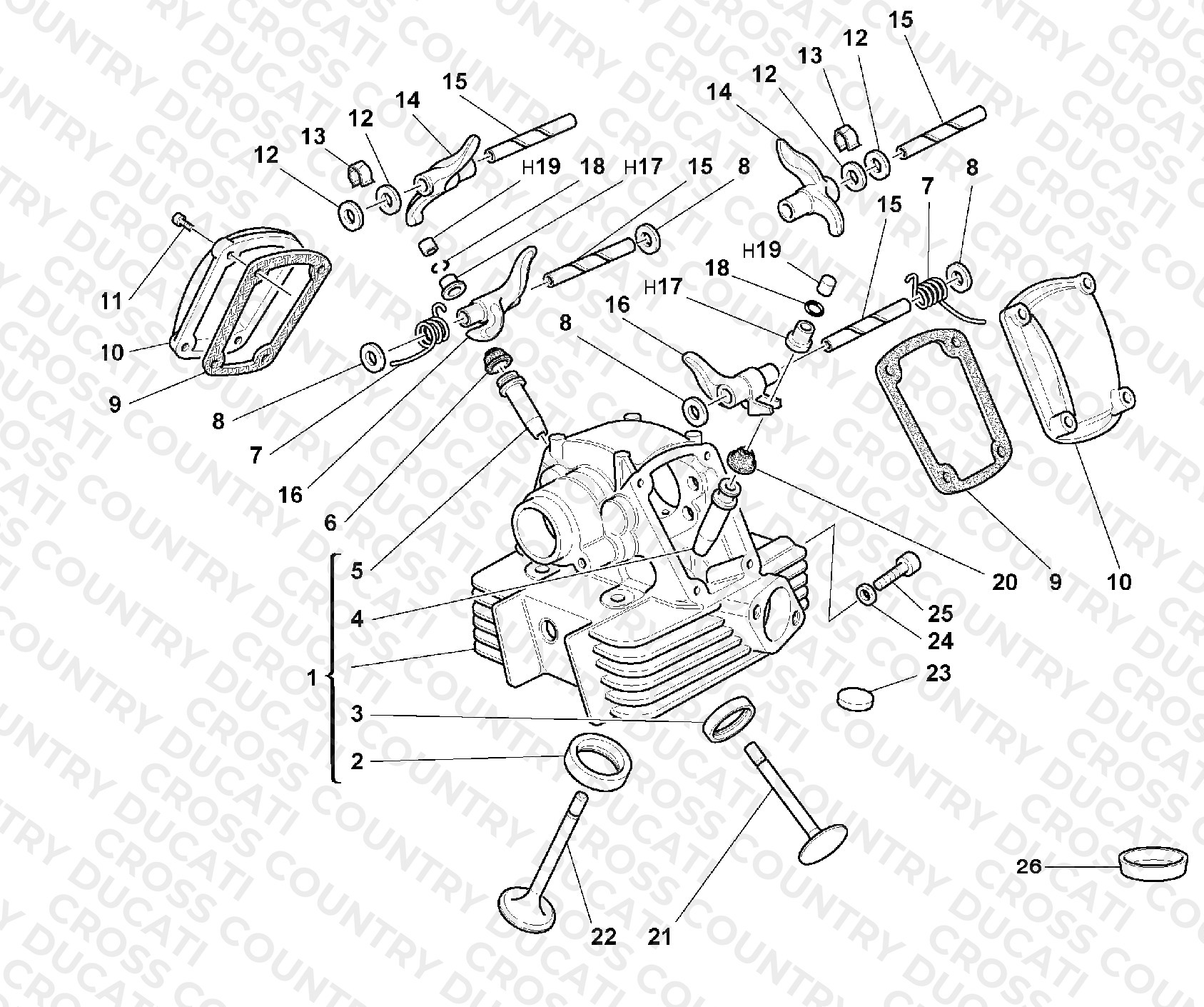 Vertical Cylinder Head