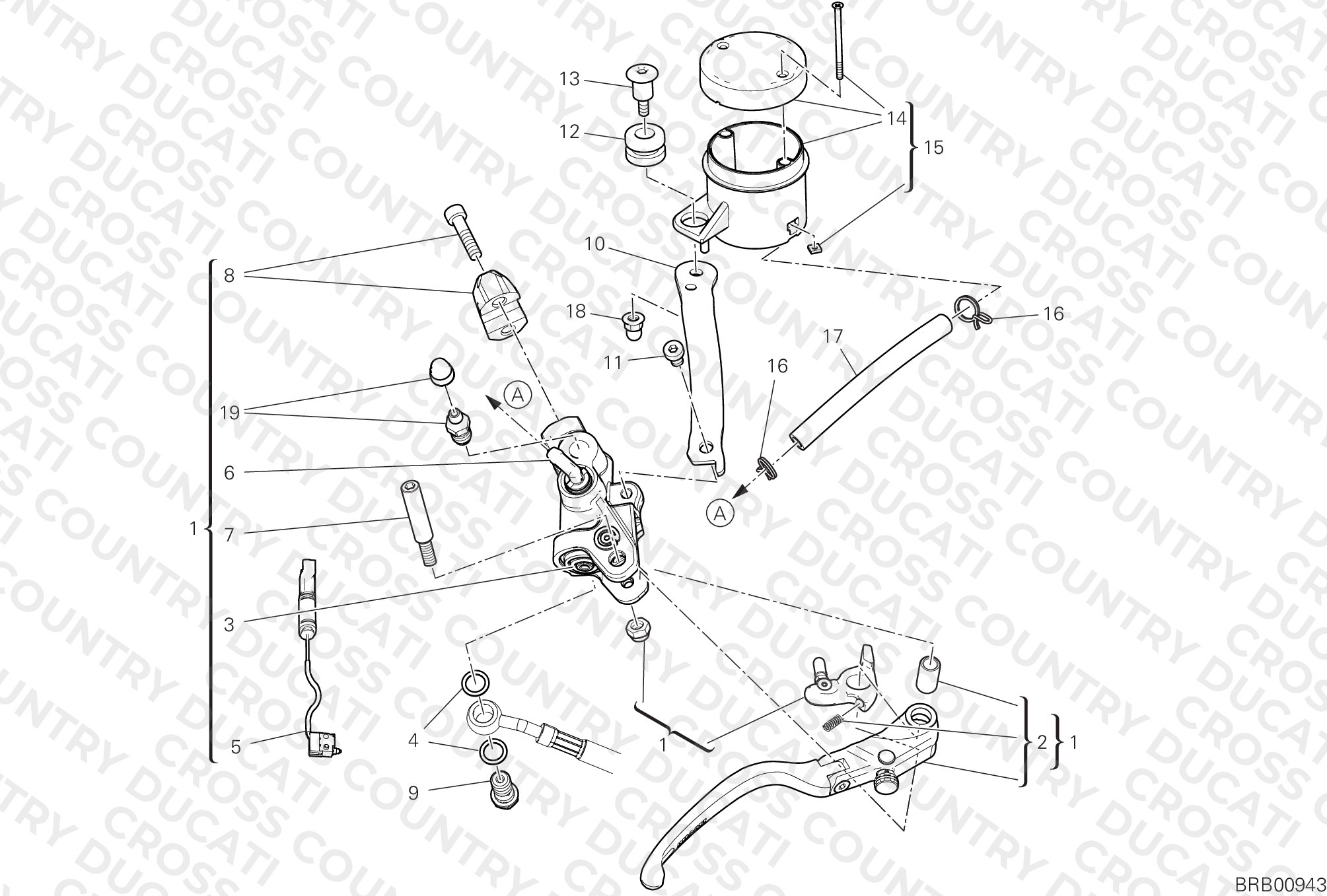 Front Brake Pump