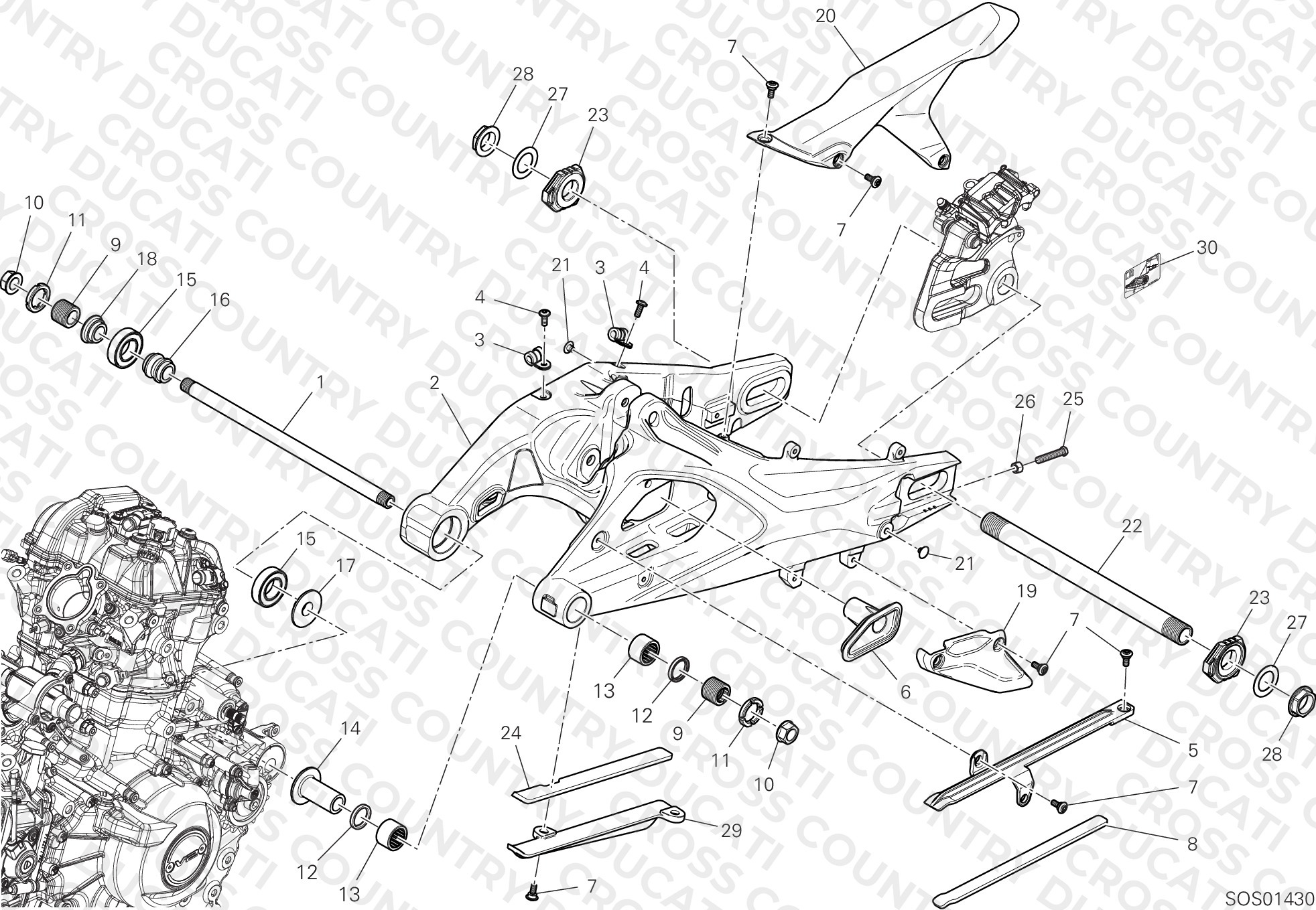 Rear Swinging Arm