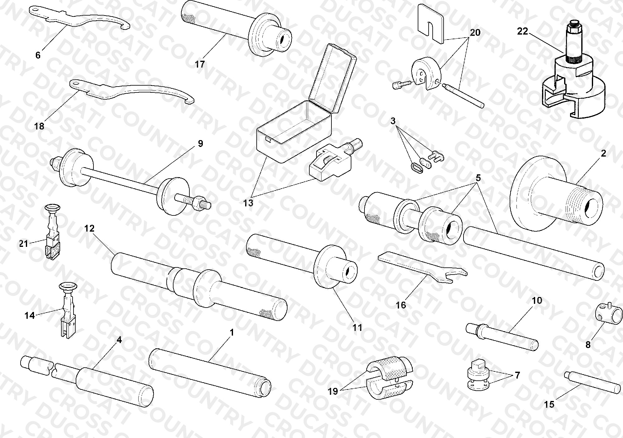 Workshop Service Tools, Frame