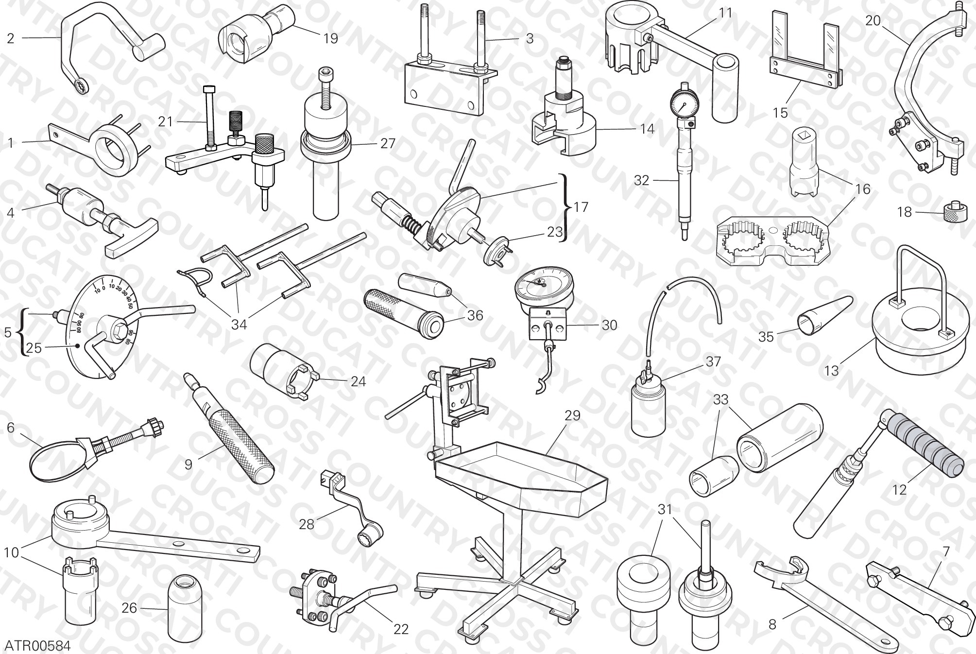 Workshop Service Tools (Engine)