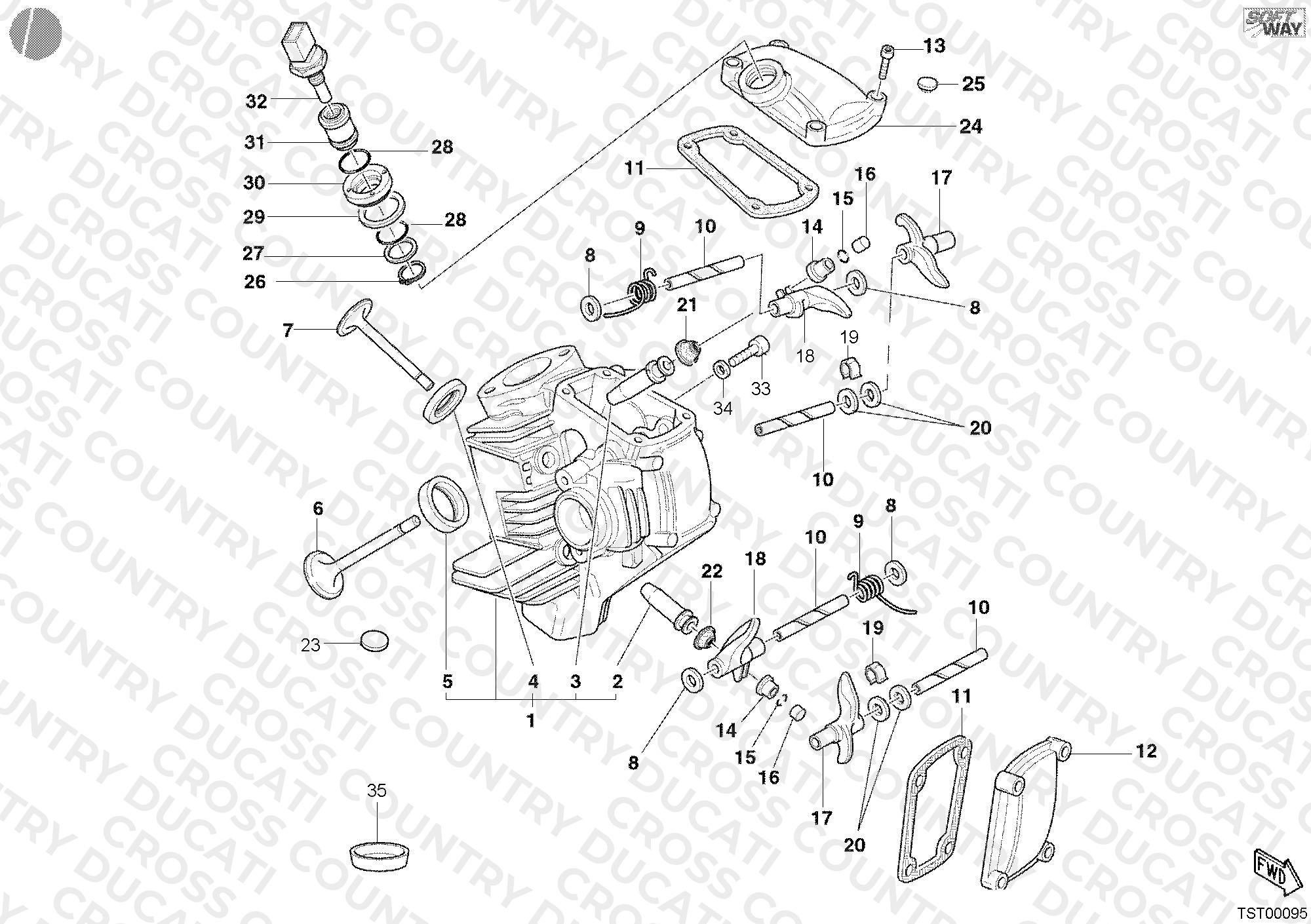 Horizontal Cylinder Head