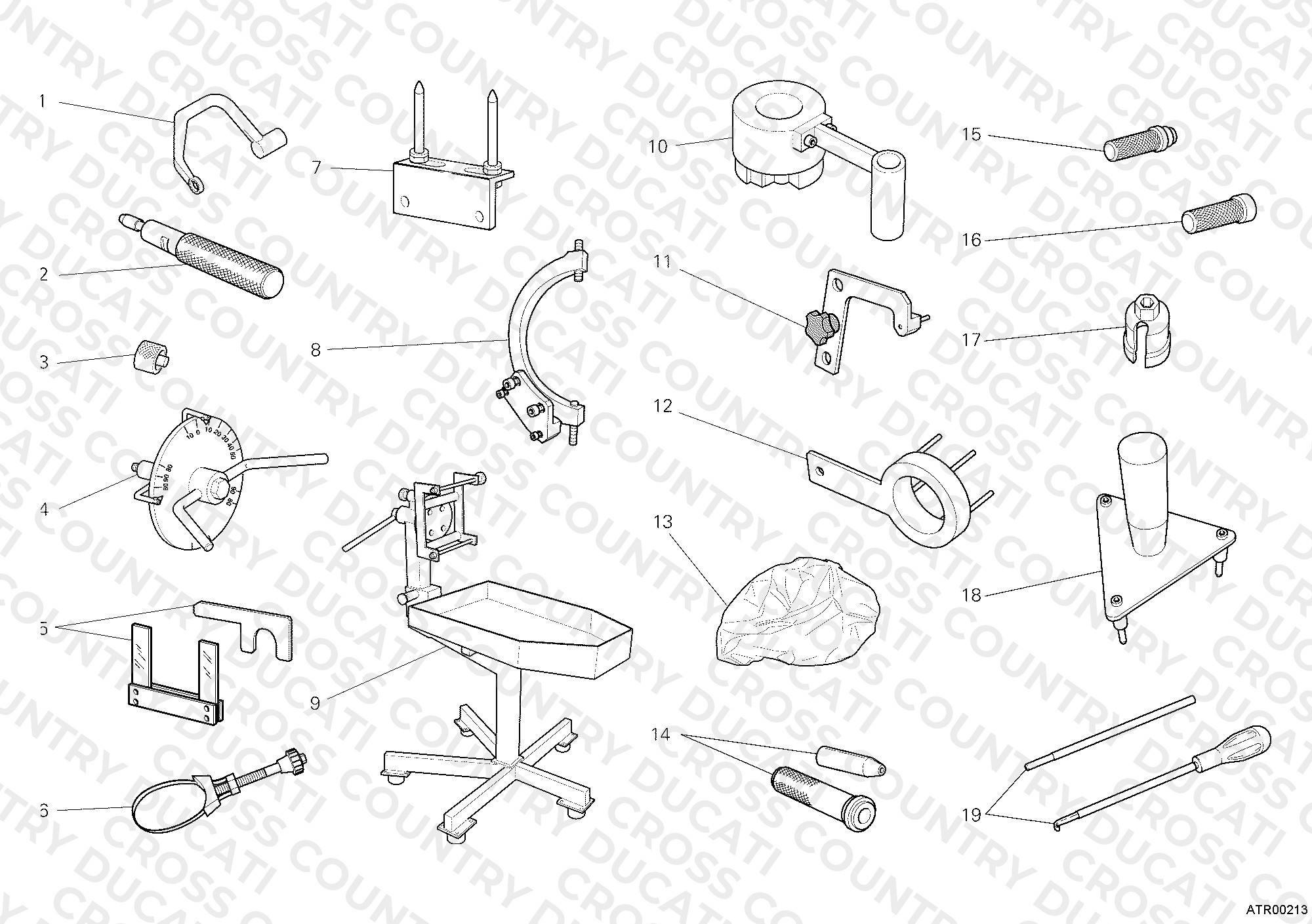 Workshop Service Tools, Engine I