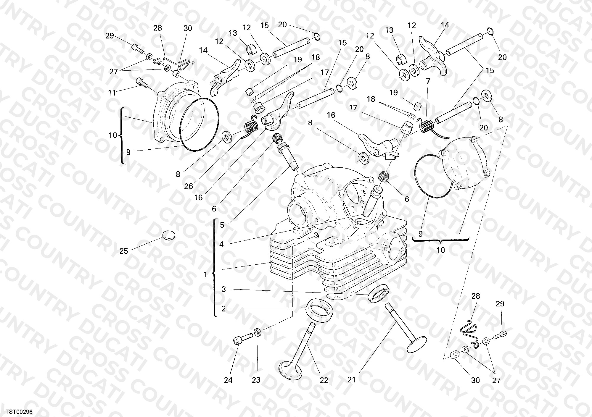 Vertical Cylinder Head