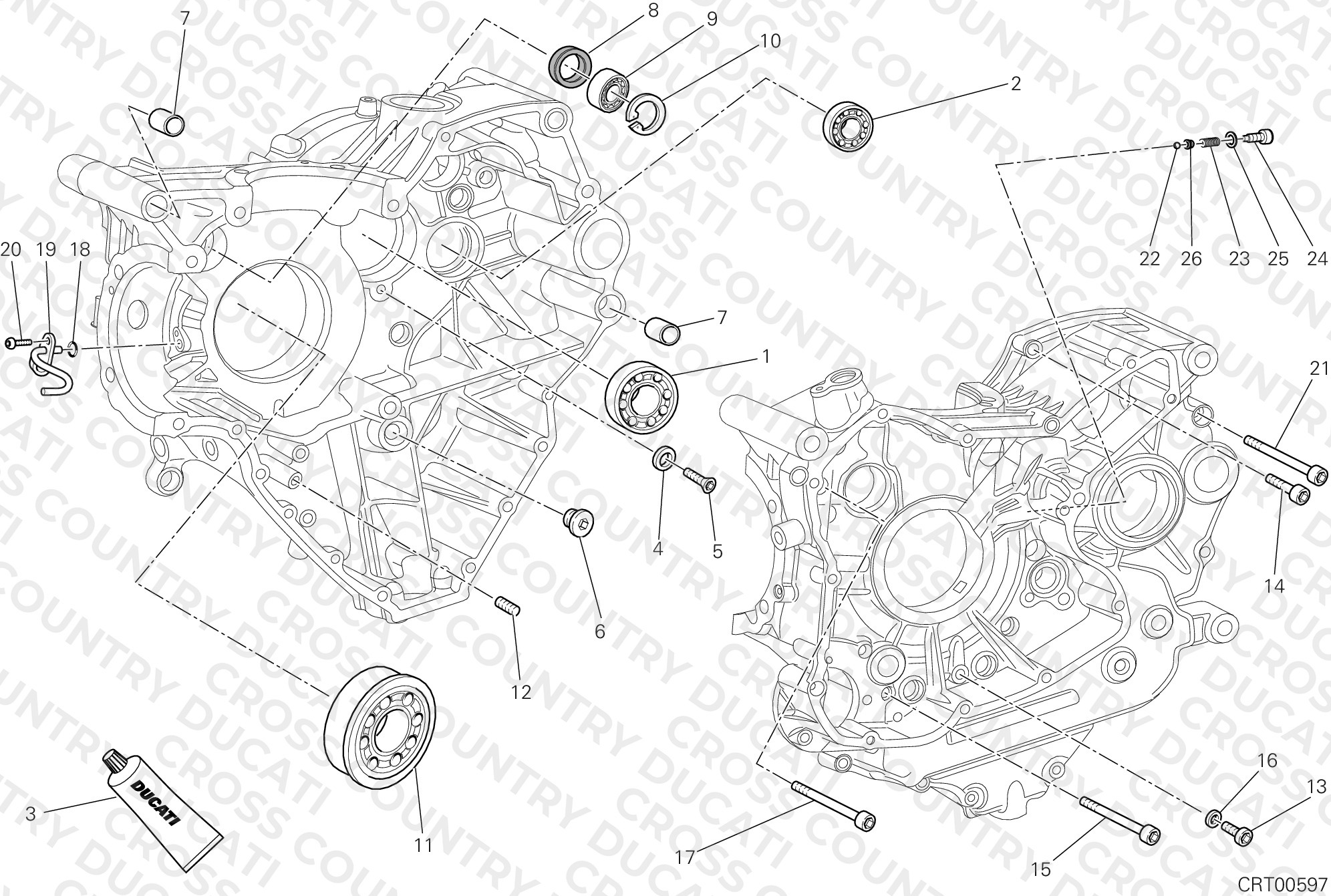 Crankcase Bearings