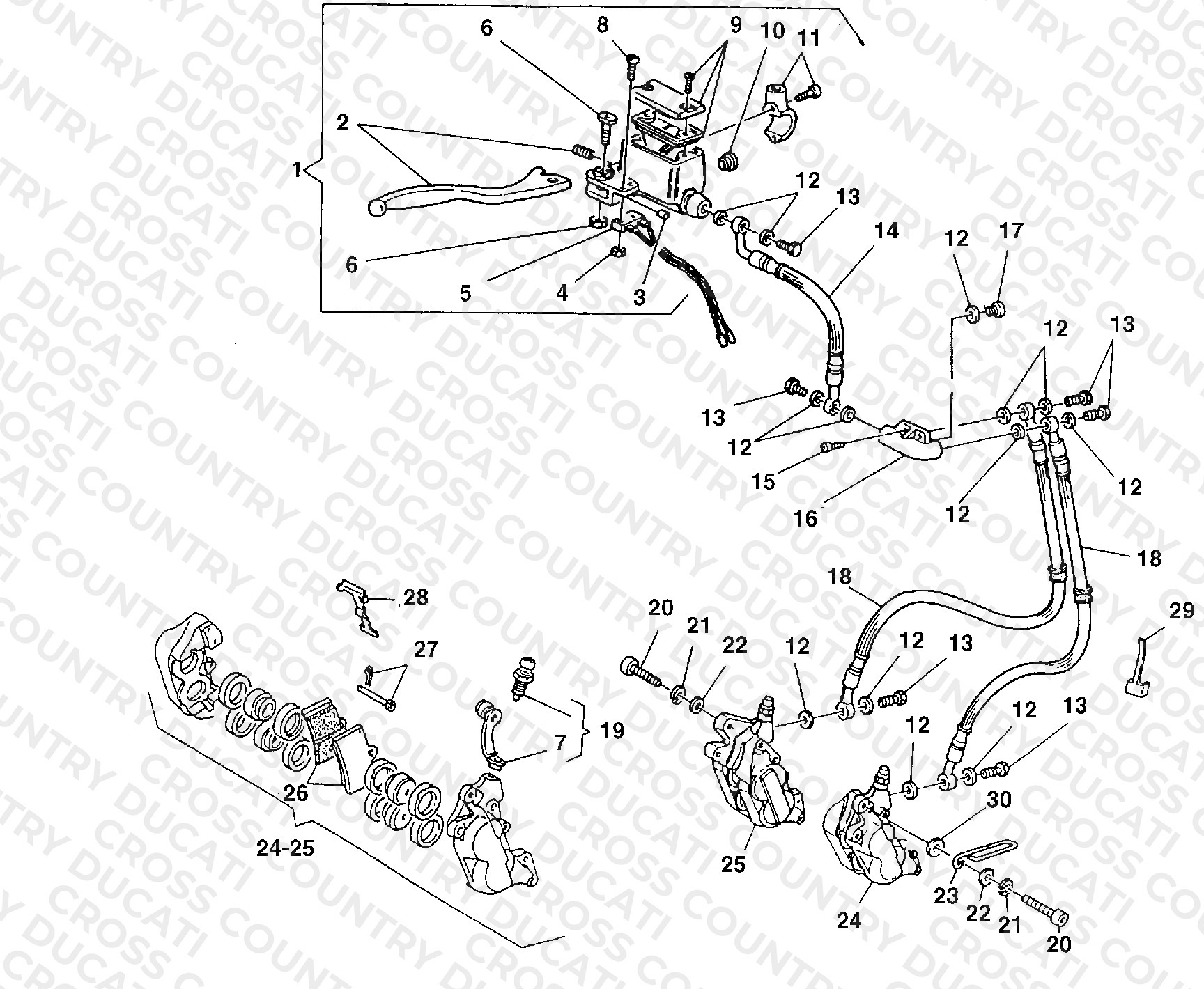 Front Brake System
